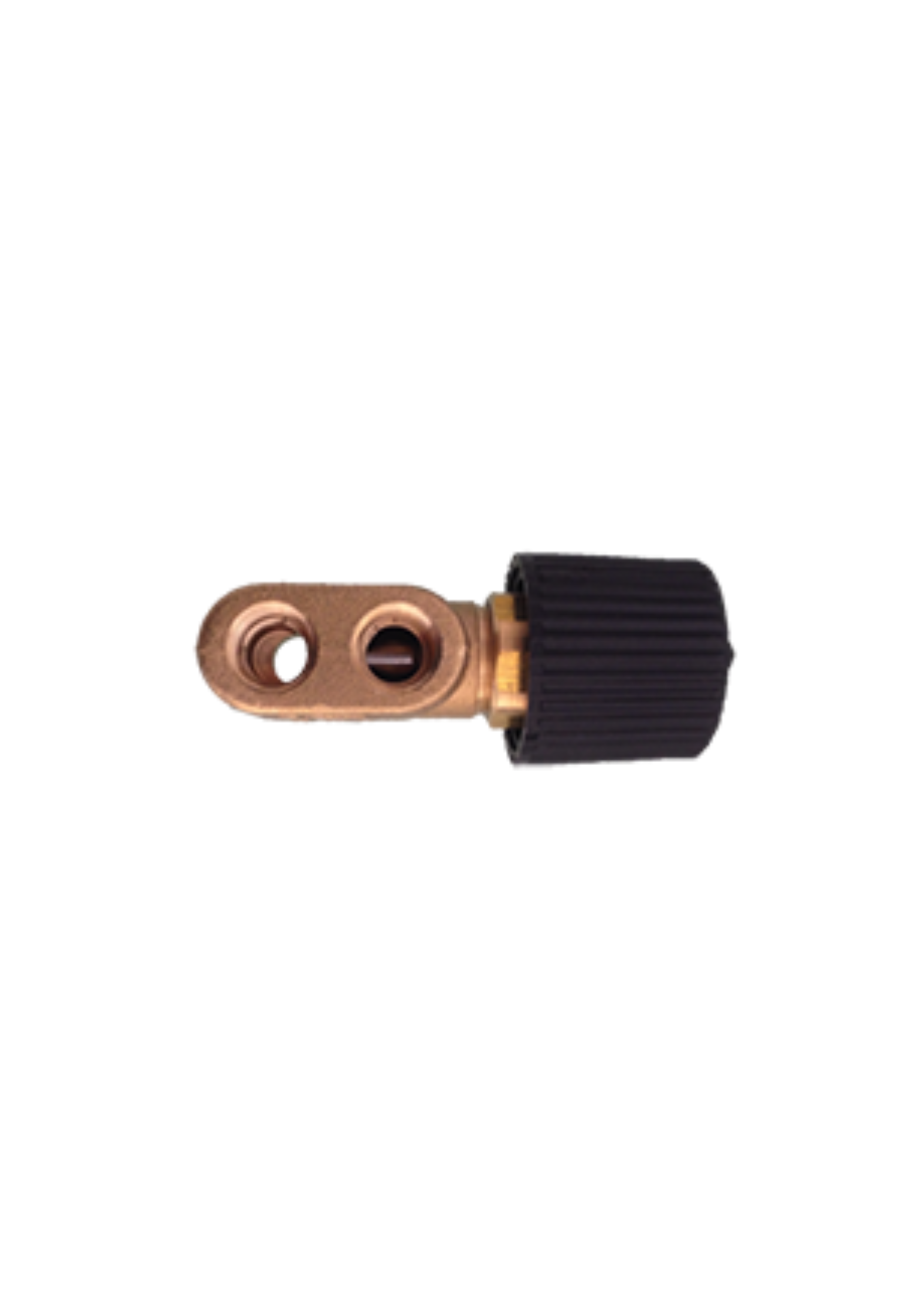Valve for dual lance w/ knob