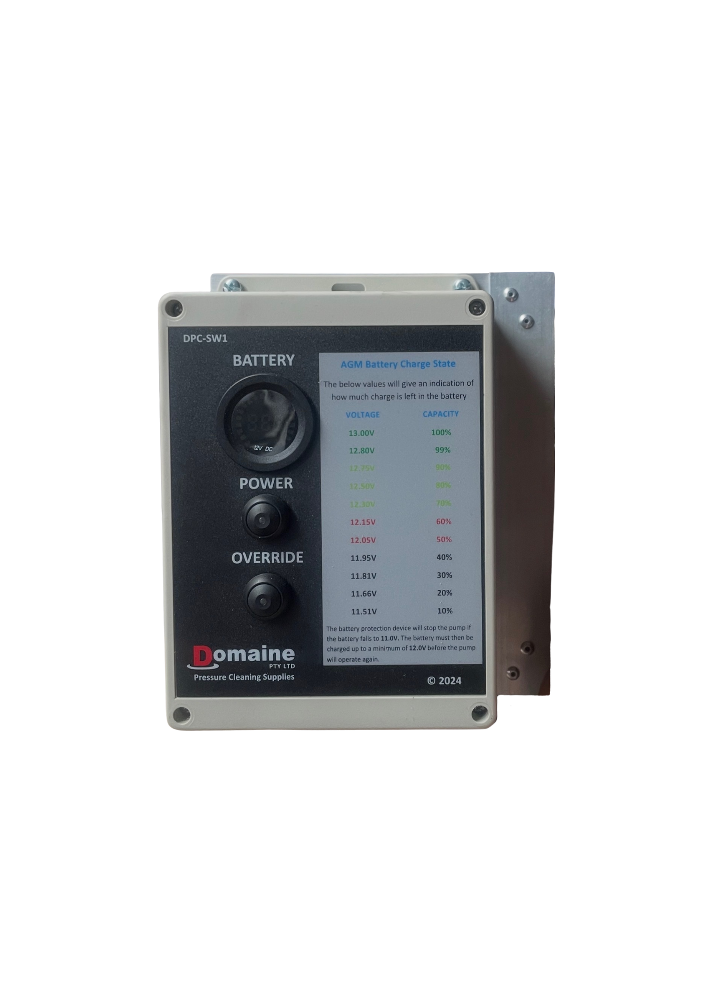 Soft Wash Pump Control Box 20AMP