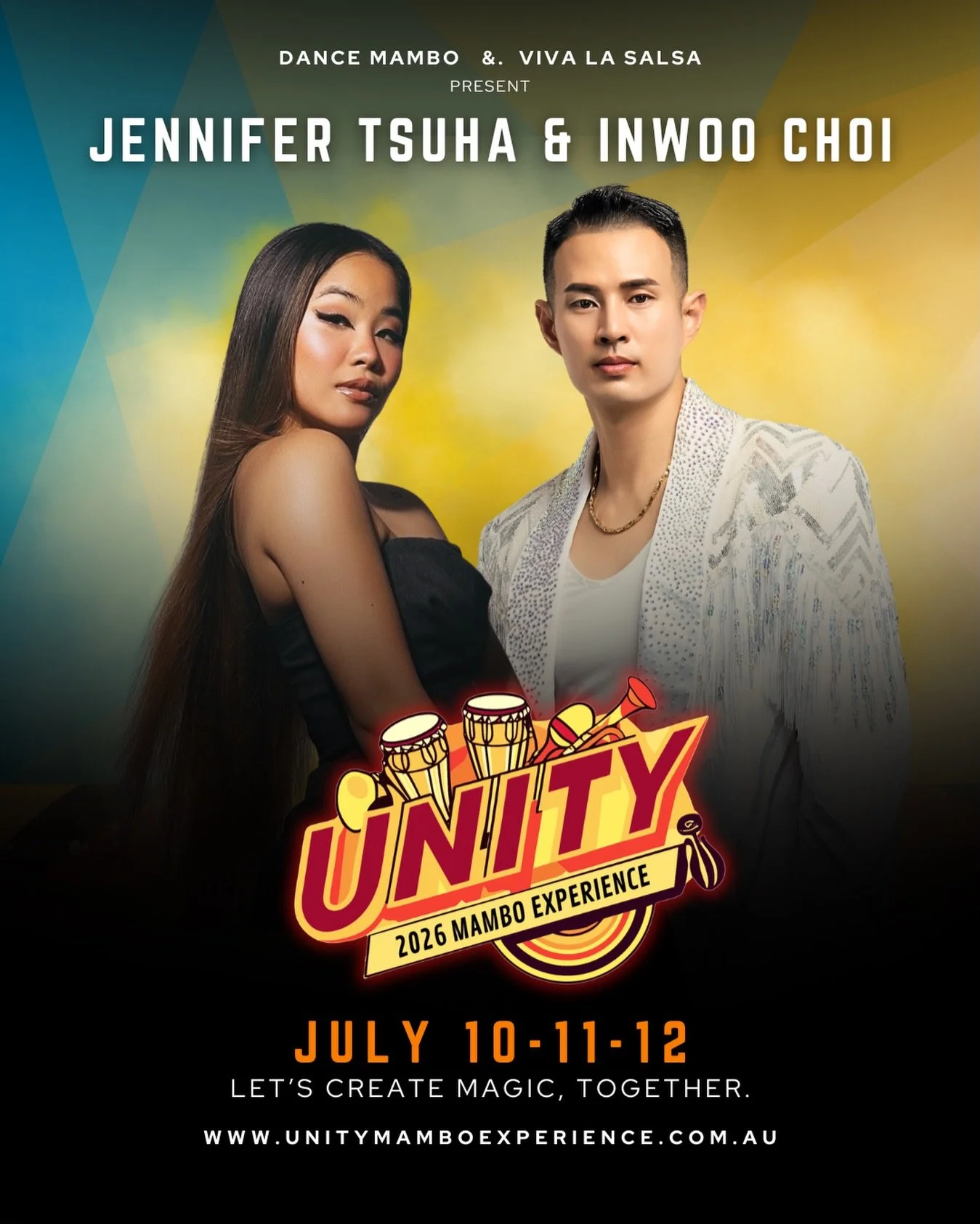 Meet Your Unity Mambo Experience 2026 International Artists 💥 

We are proud to officially welcome two world-class artists who will be leading this year&rsquo;s experience in Sydney.

✨ Jennifer Tsuha &mdash; an exceptional international artist repr