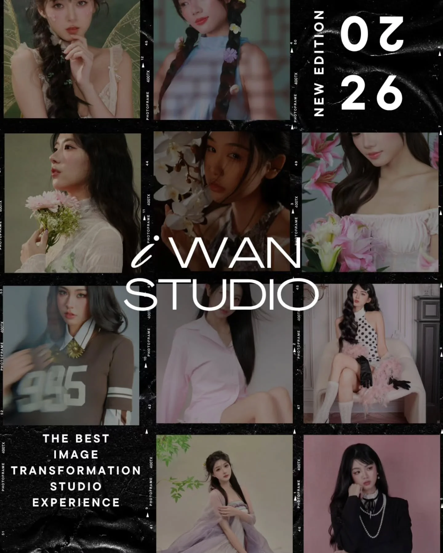 The Best Image Transformation Studio Experience in Singapore 

Why settle for one look when you can discover many versions of yourself?

From elegant Oriental aesthetics, dreamy fairy-tale portraits, modern fashion editorials, Korean-inspired beauty 