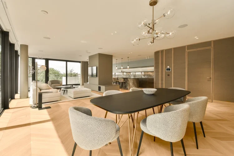 London apartment interior