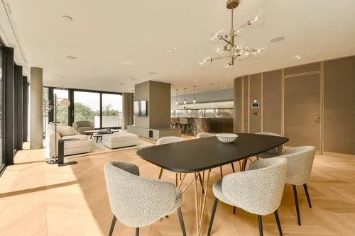 London apartment interior