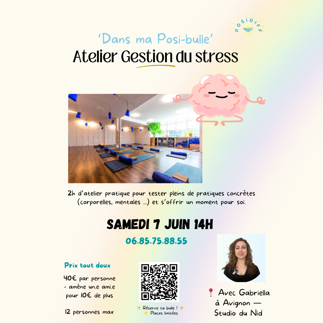 Atelier - “Dans ma Bulle” (Gestion du Stress)