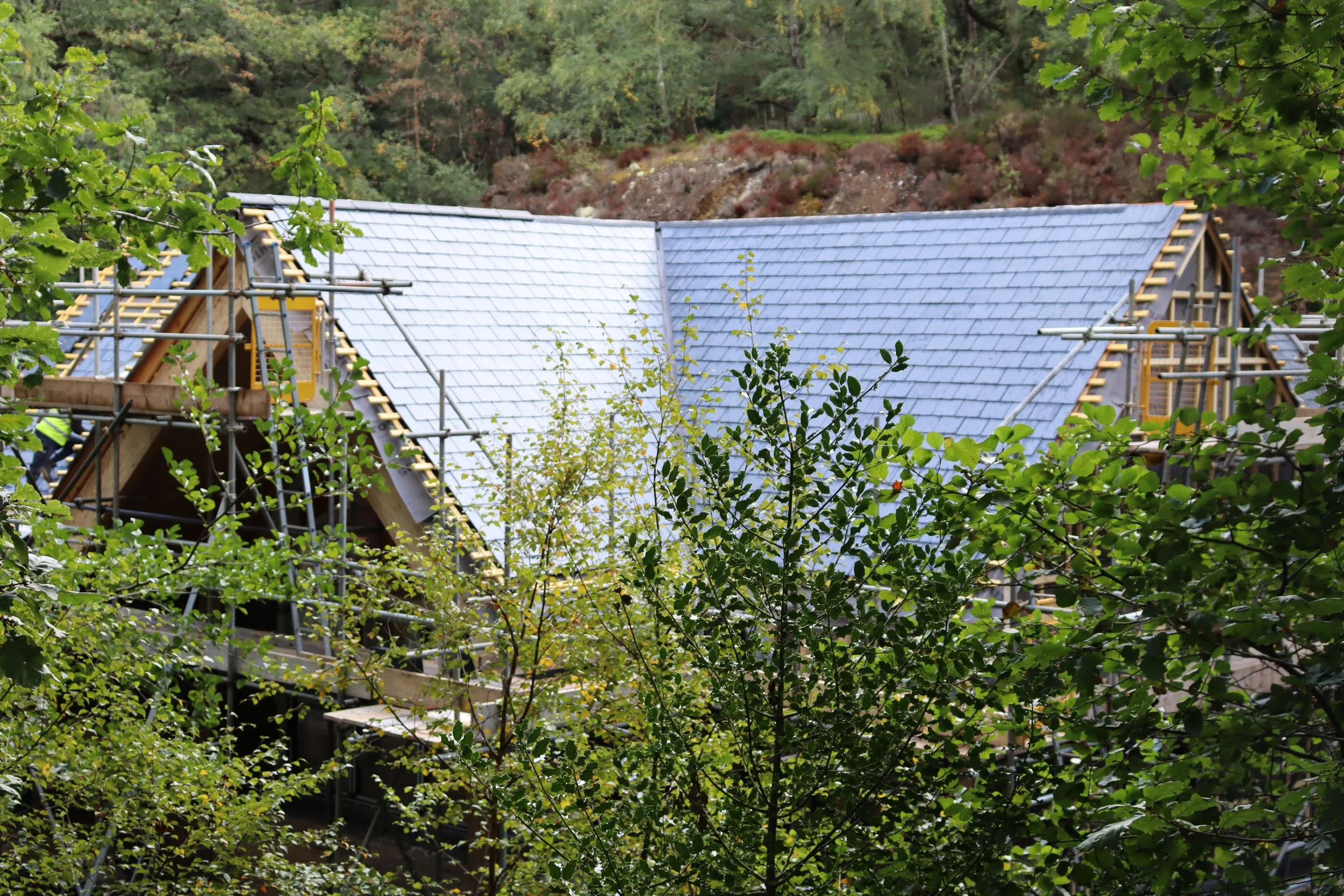 The Education Centre is tucked in the East Dartmoor Nature Reserve.