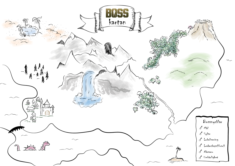 Bosskartan, ledarskapsmodellen för umbärligt ledarskap