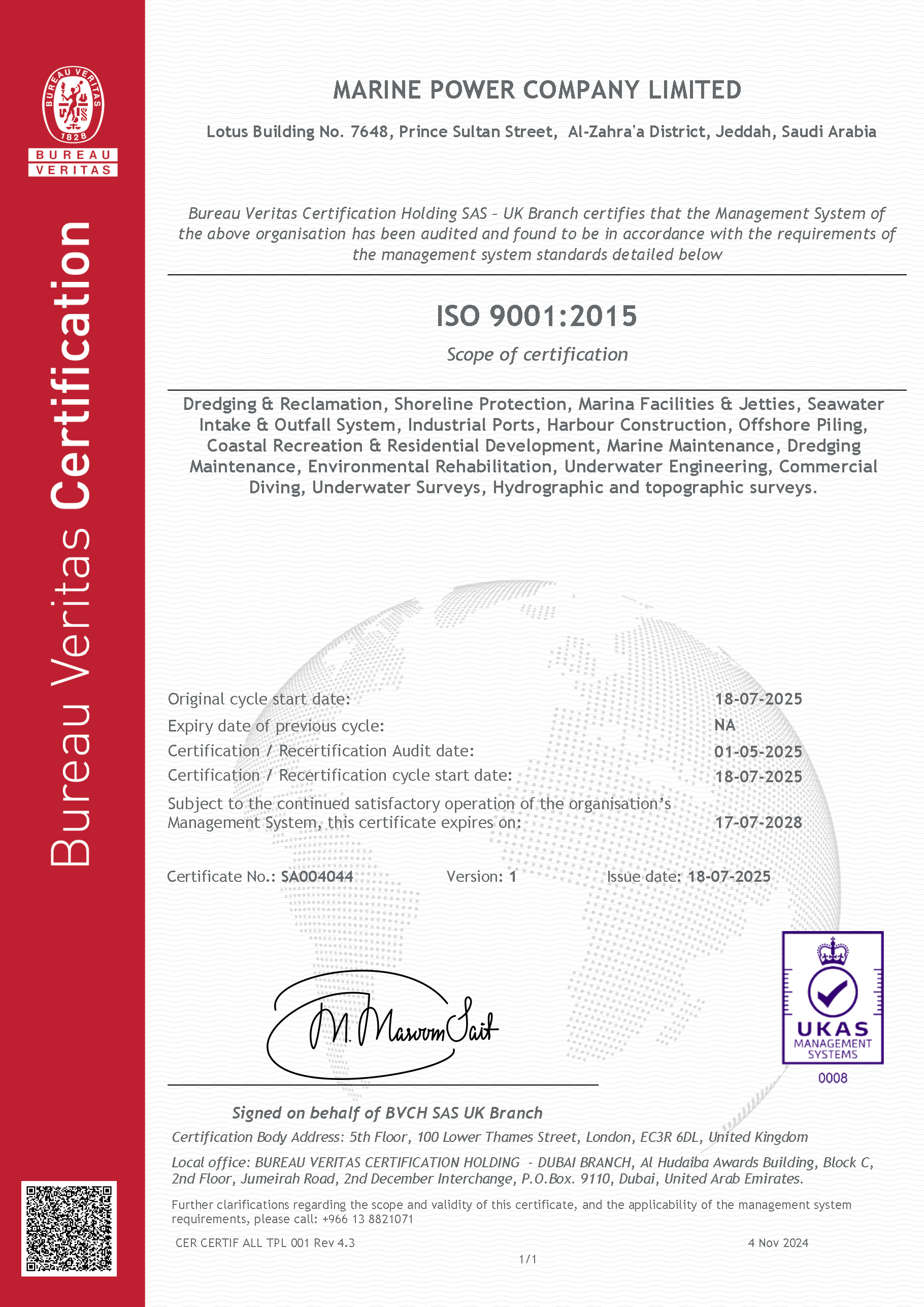 ISO 9001:2015