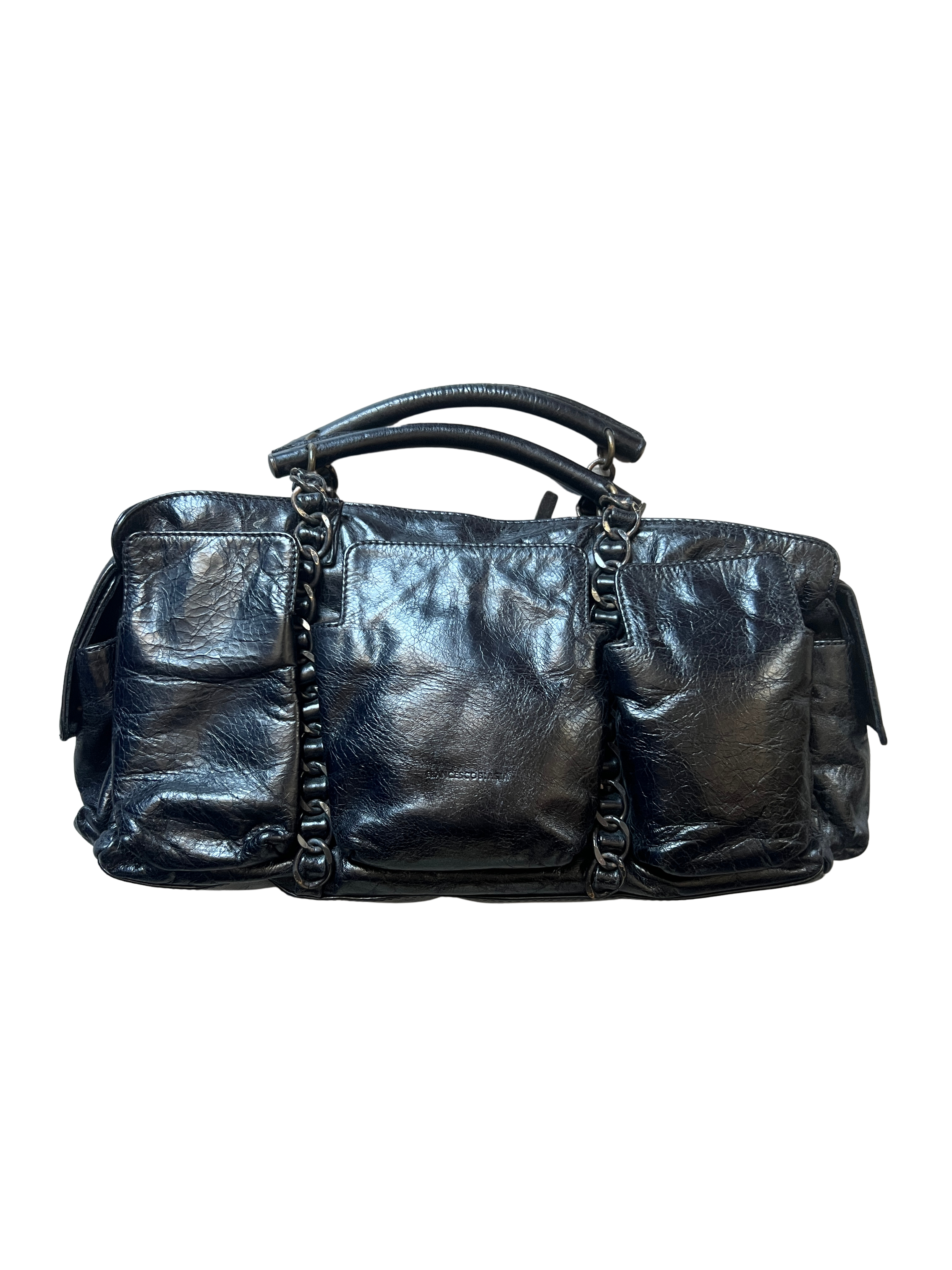 Sac multi-poches en cuir