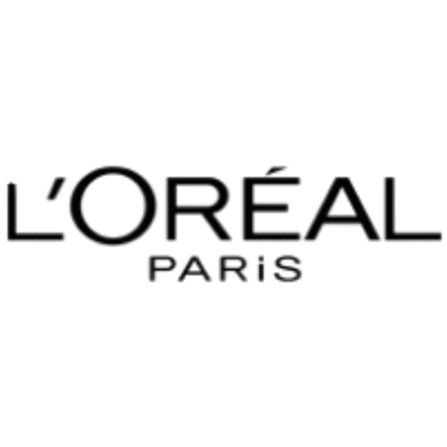 L'Oréal Paris logo in black on a white background.