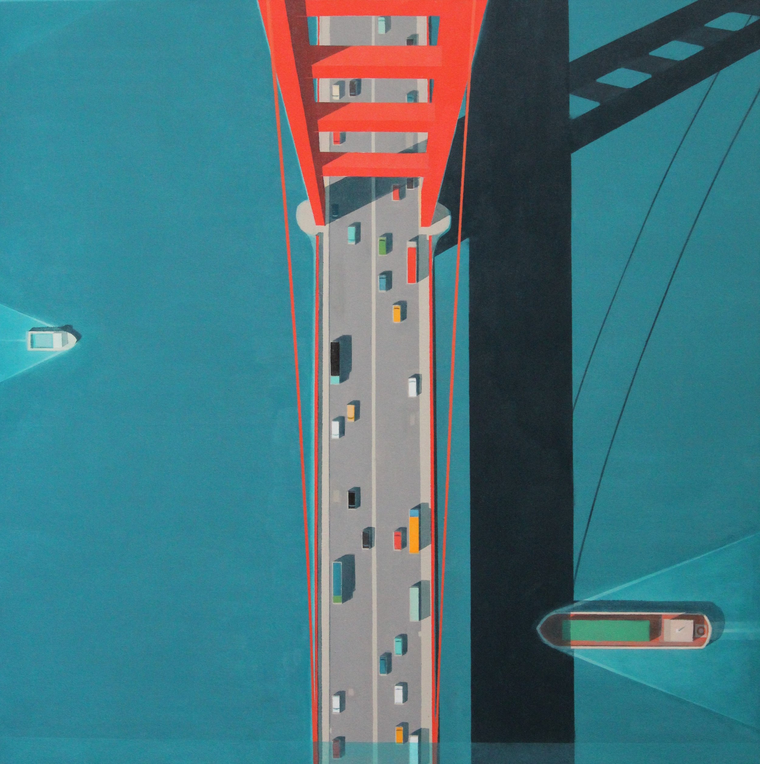 'Golden Gate Bridge' print