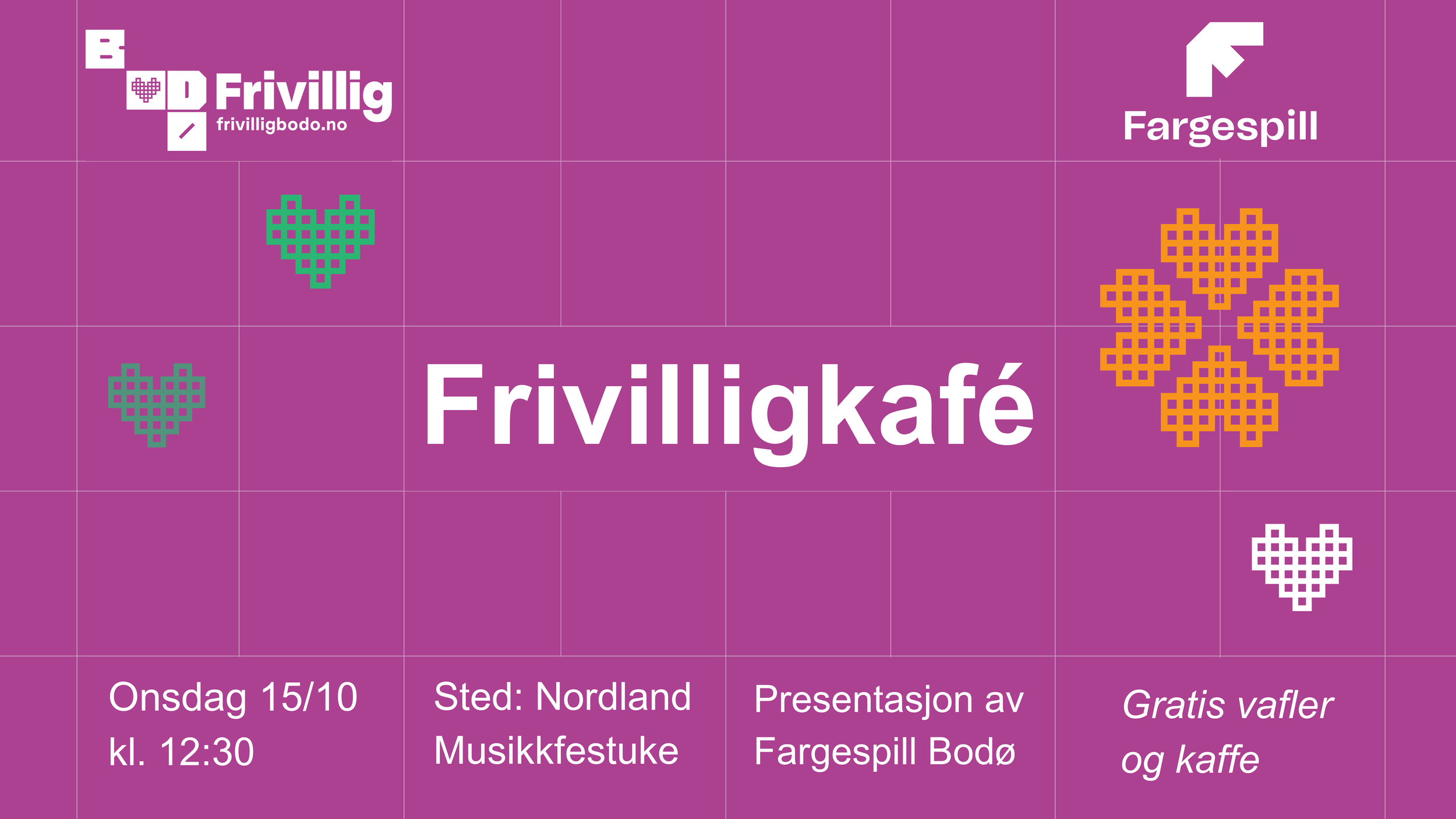 Frivilligkafé med Fargespill Bodø