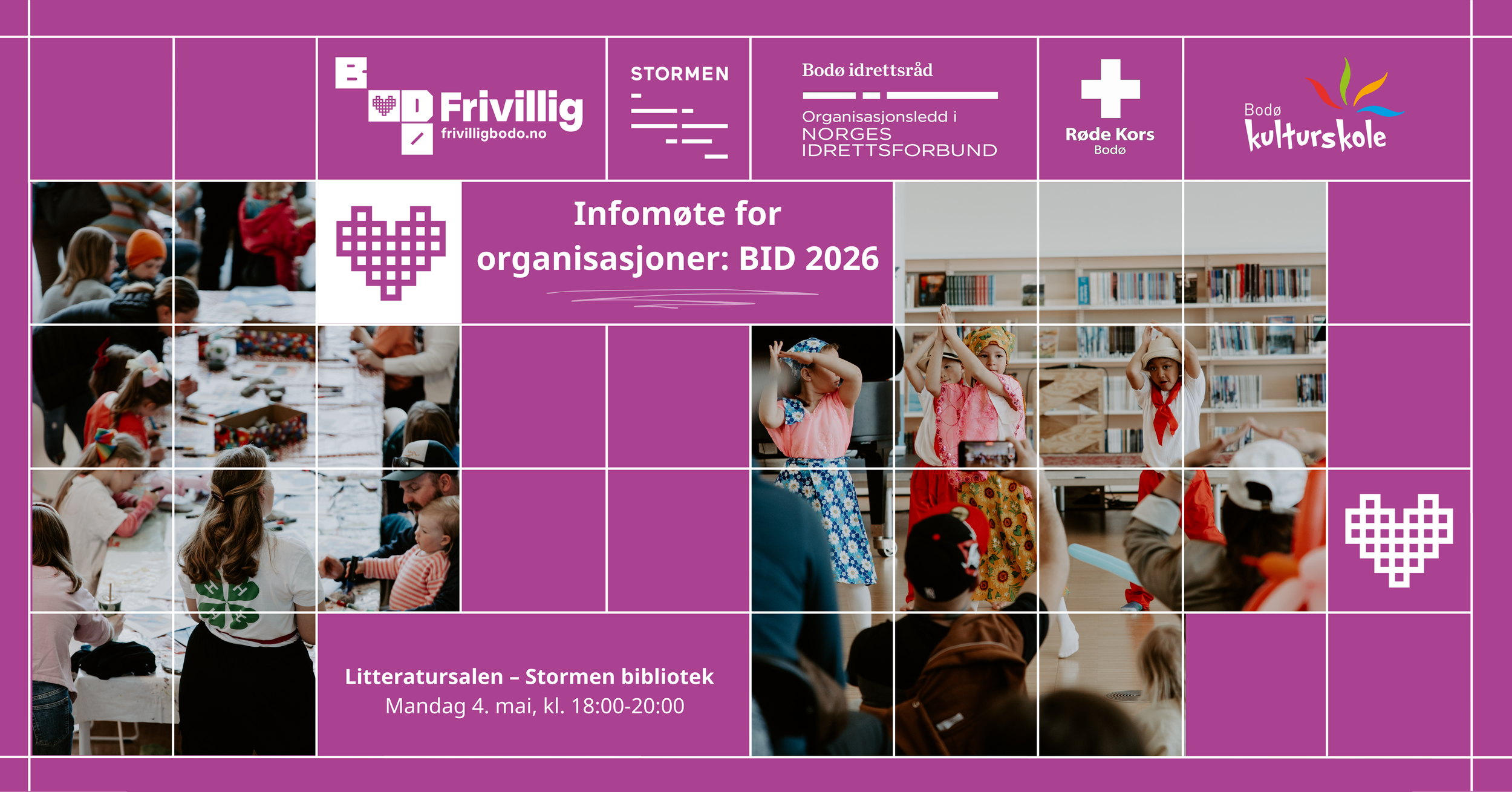 Infomøte for organisasjoner: BID 2026