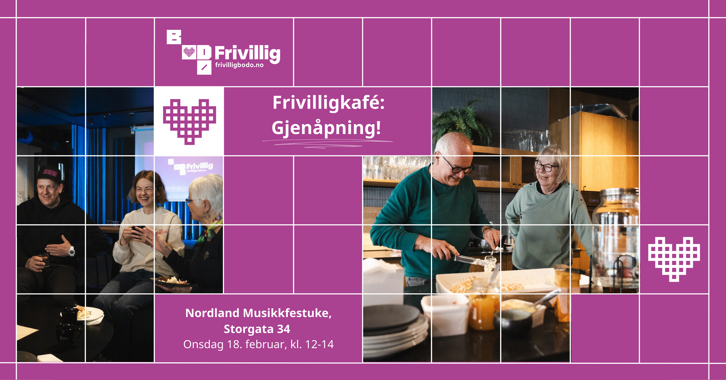 Frivilligkafé: Gjenåpning!