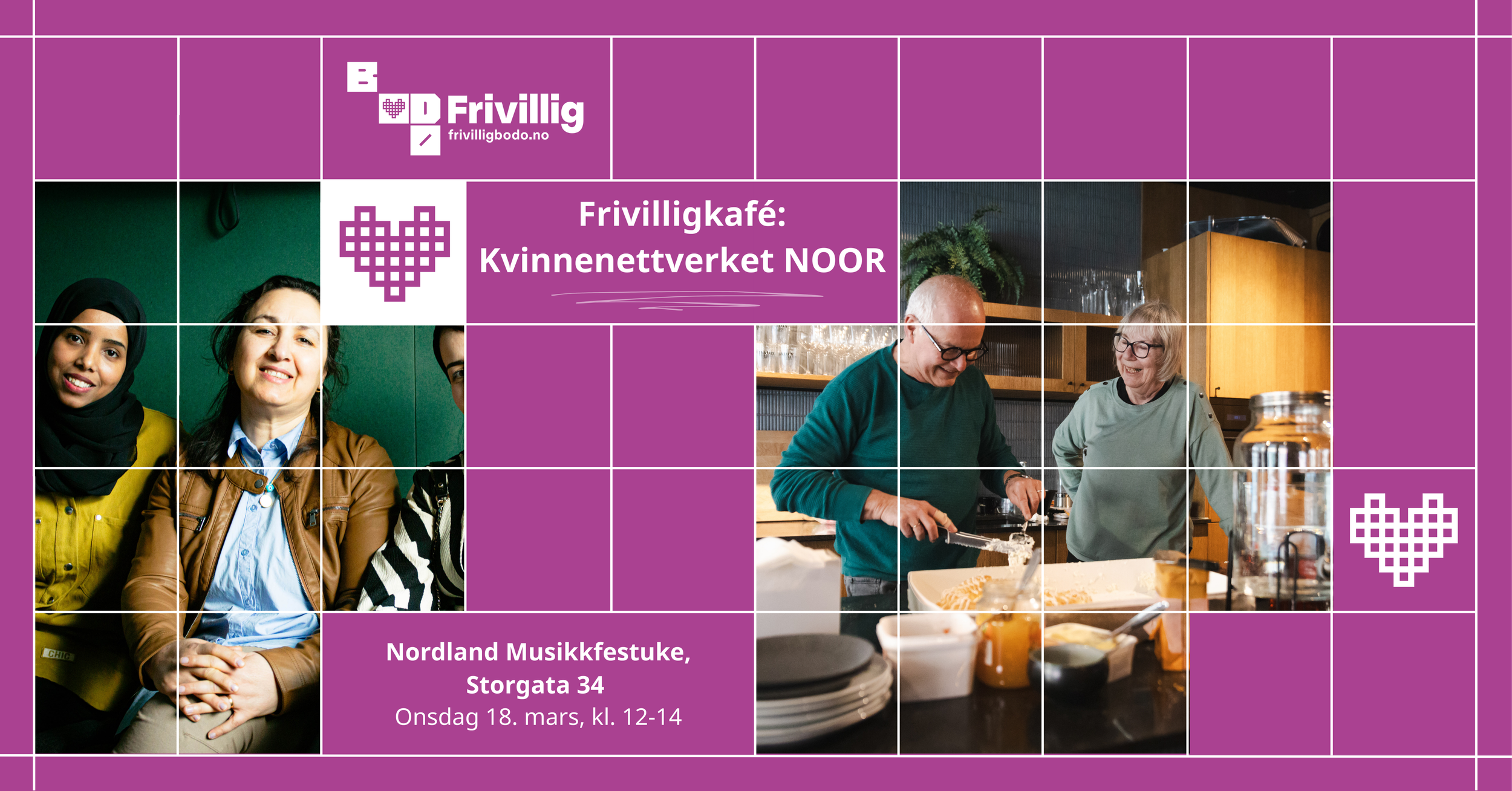 Frivilligkafé: Kvinnenettverket Noor