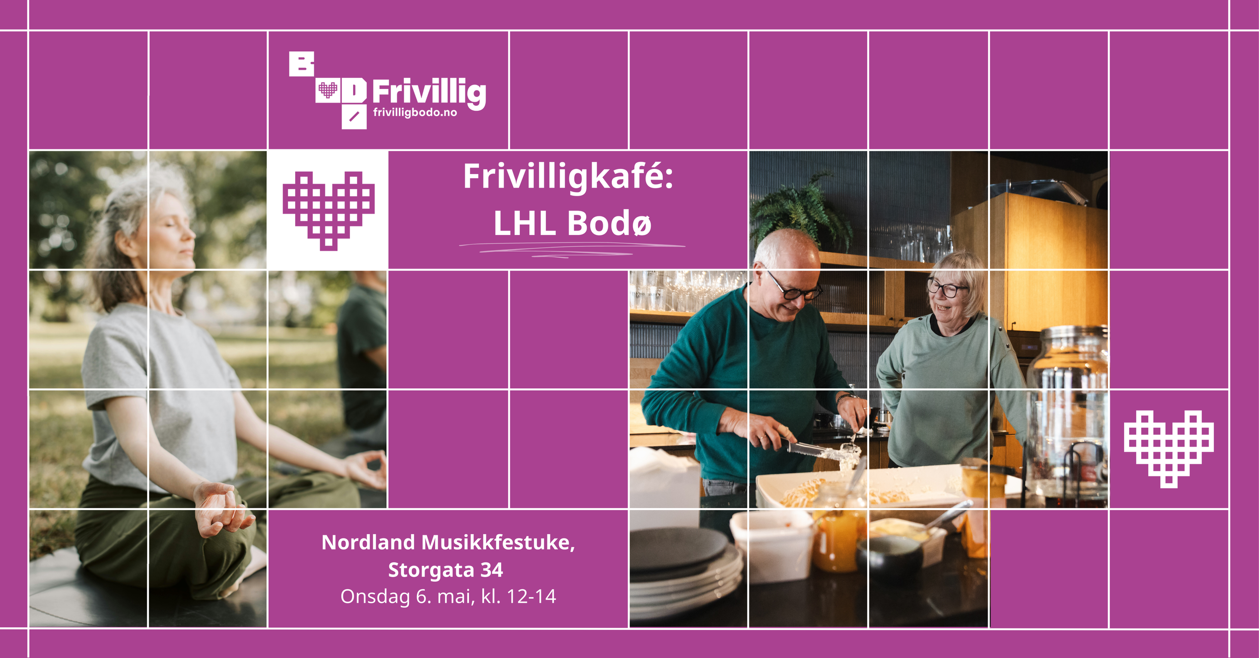 Frivilligkafé: Landsforeningen for Hjerte og lungesyke (LHL), Bodø 