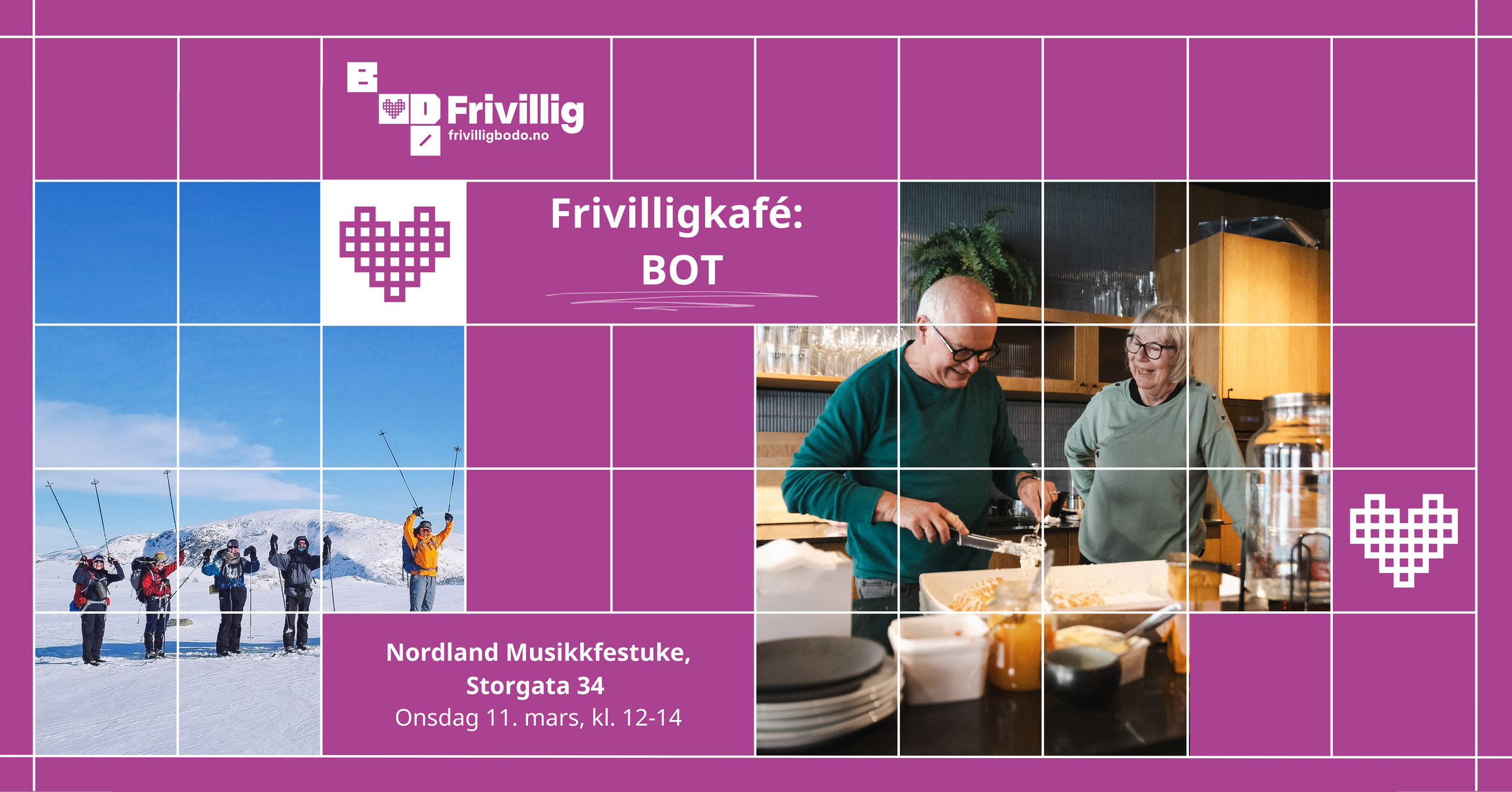 Frivilligkafé: Bodø og Omegns Turistforening (BOT)