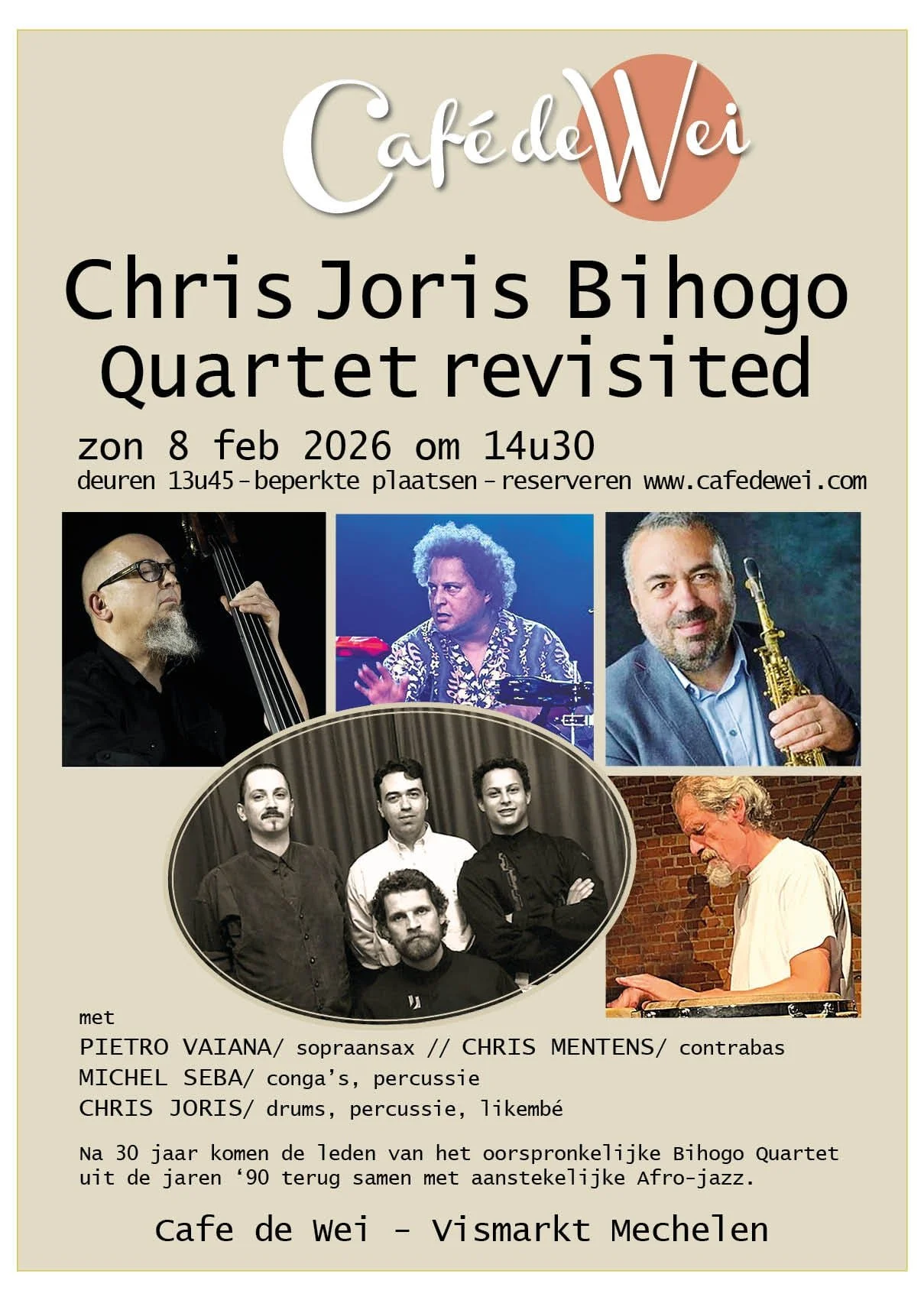 Chris Joris Bihogo Quartet