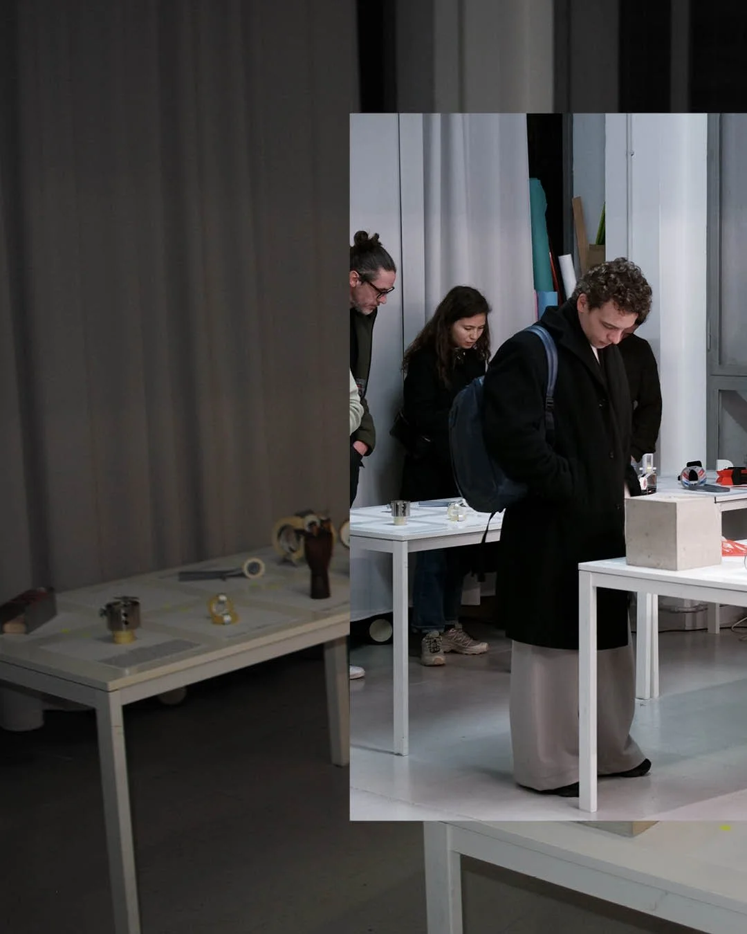 ABOUT: tagliascotch
Exhibition 07
12/12/25

Milano, @sopadesignstudio

un&rsquo;idea di
SOVRAPPENSIERO
DESIGN STUDIO
@sovrappensierodesign

Collaboratori
AURORA POSSENTI
@aurora.possenti
IVAN RAIMONDI
@ivasilyevic

Booklet
testo introduttivo
TEO SAND