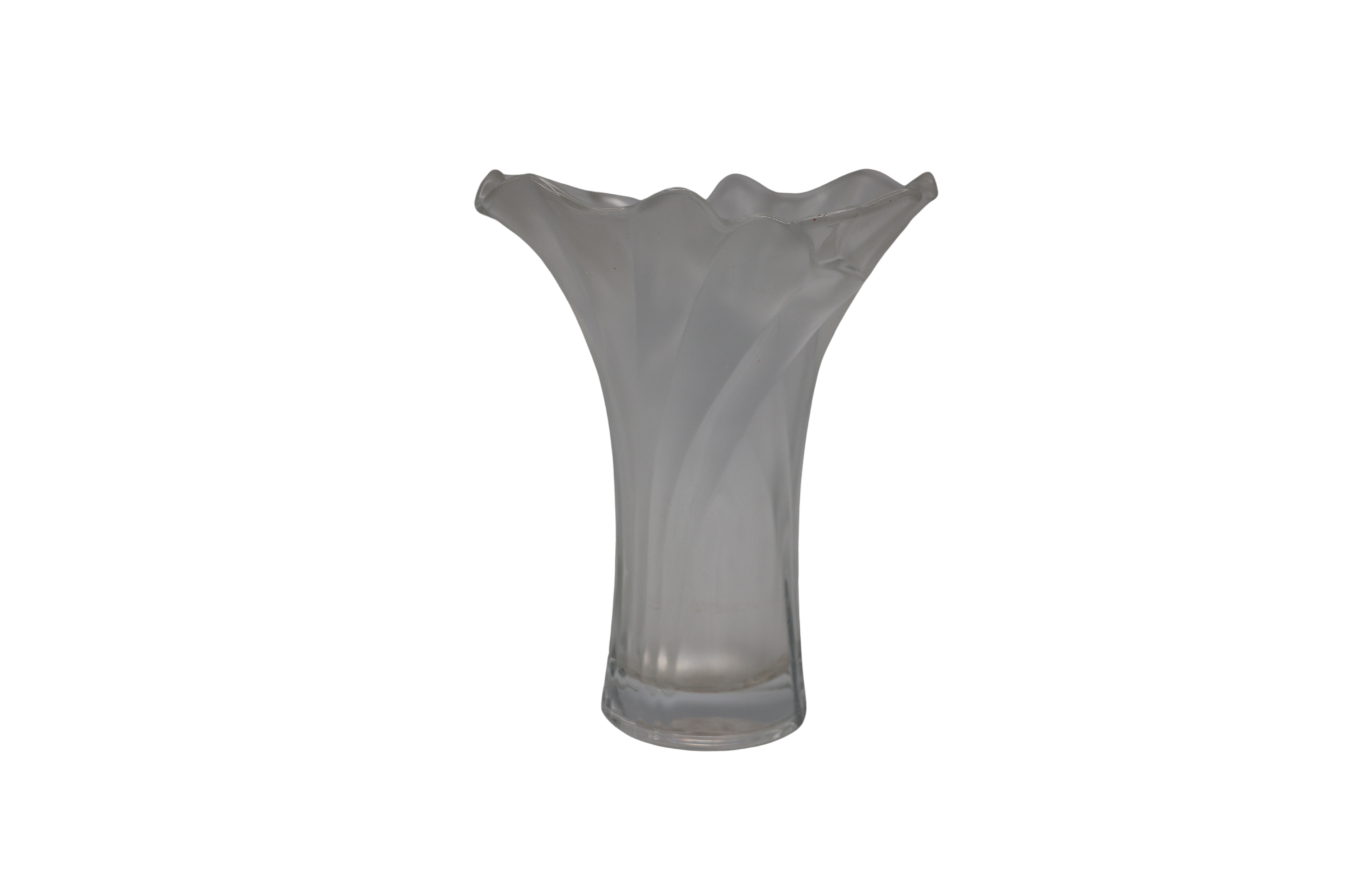 Spiral Glass Vase