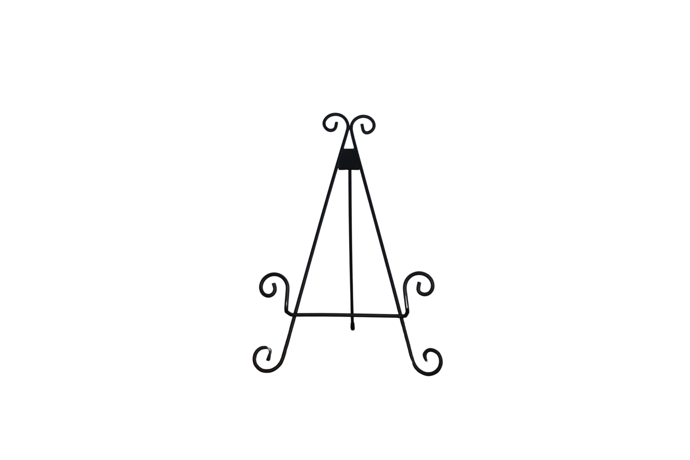 Black Swirl Tabletop Easel
