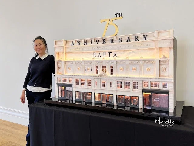 BAFTA 75th Anniversary Cake