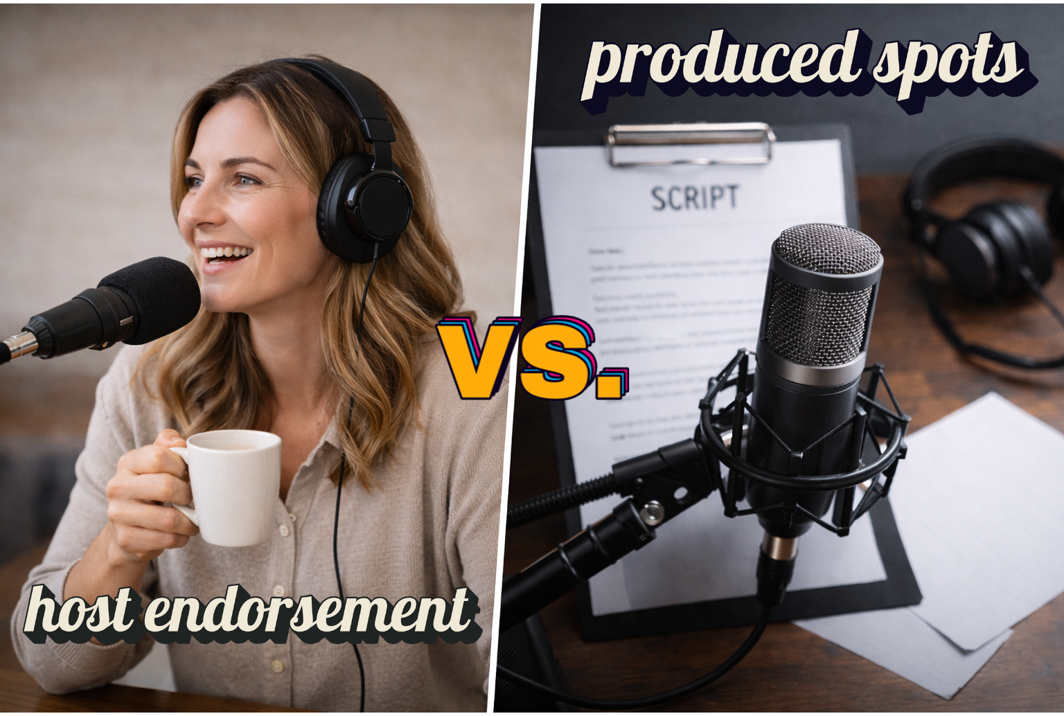 Host Endorsements vs. Produced Spots: Why Not All Audio Advertising Is Created Equal