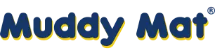 Muddy mat Logo on white background