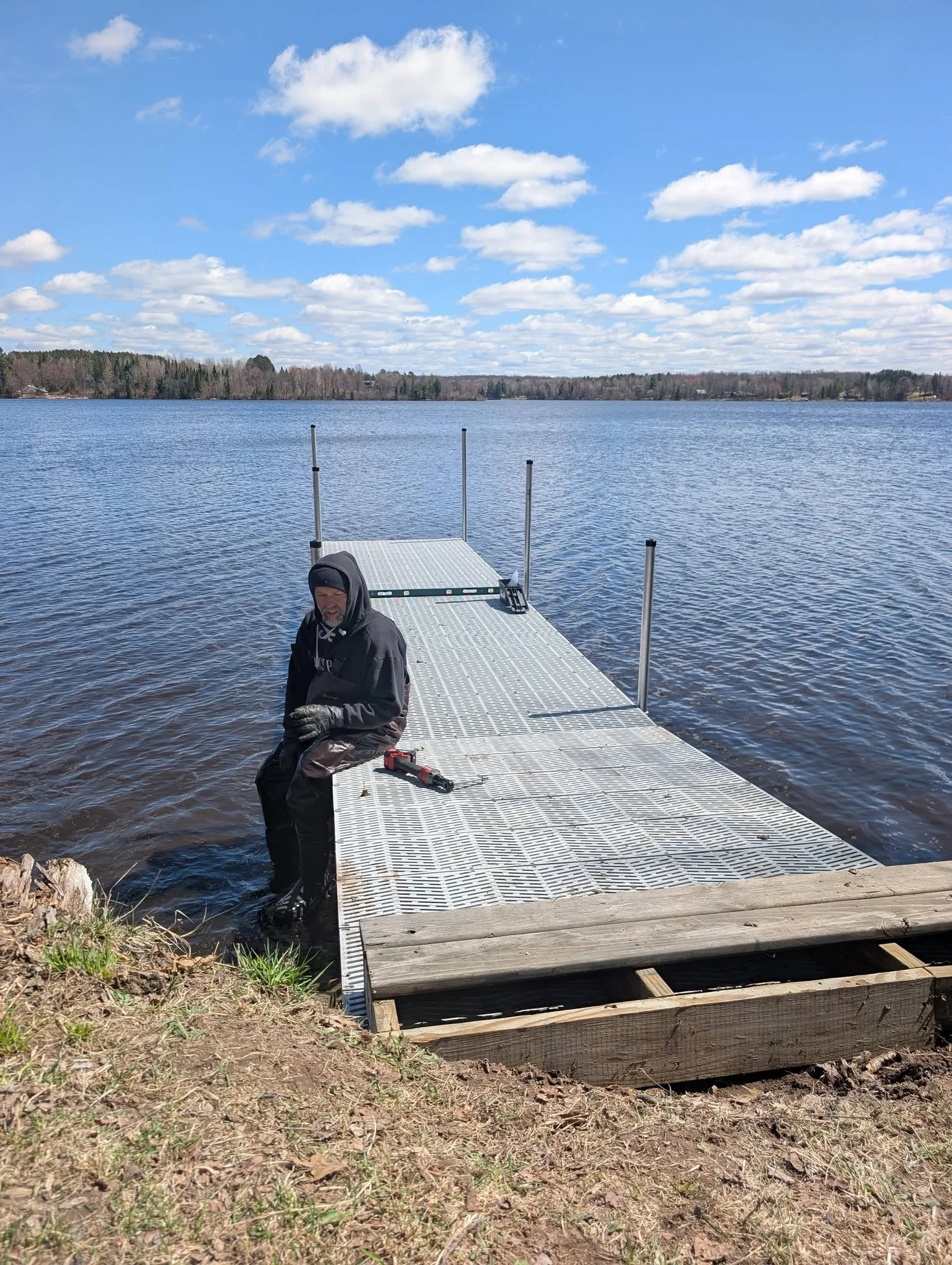 My ladies!  You know who you are.  The docks are in!