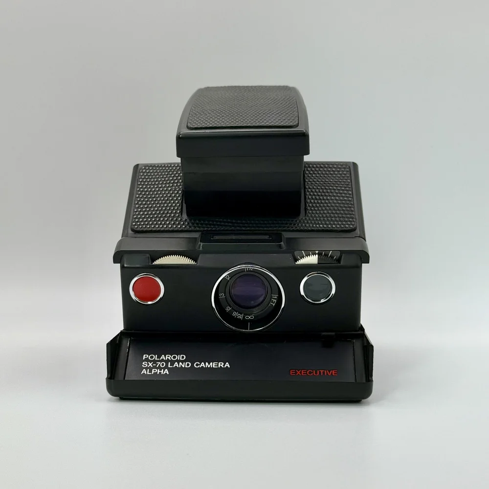 📷 Polaroid SX-70 Alpha Executive – Refurbished Folding Instant