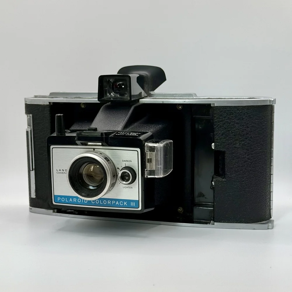 📷 Polaroid Large Format Colorpack III Film Camera – Vintage Instant Camera  — Basement