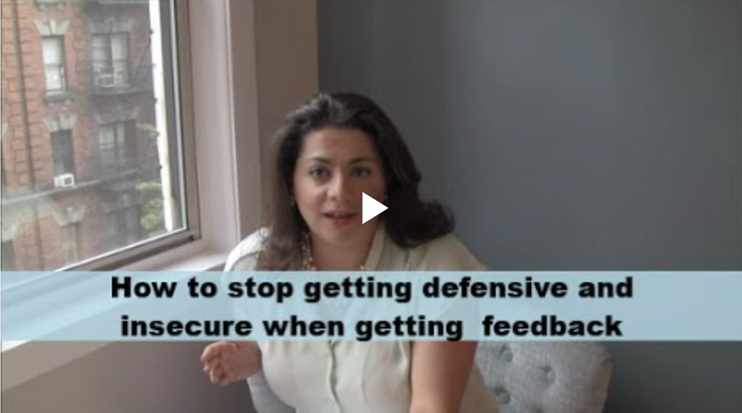 Criticism! Three steps to prevent it from stressing you out