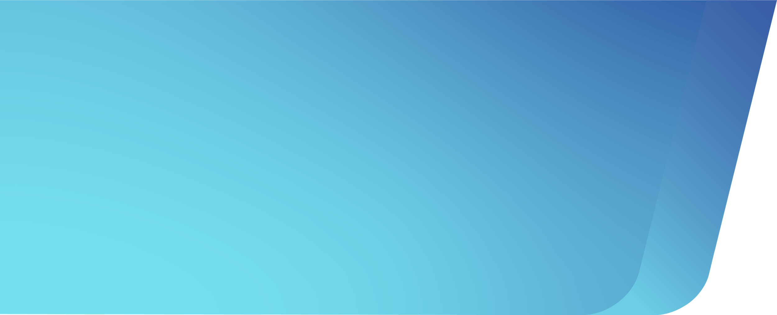 A close-up of a computer screen with a blue gradient background and a small green section on the right side.