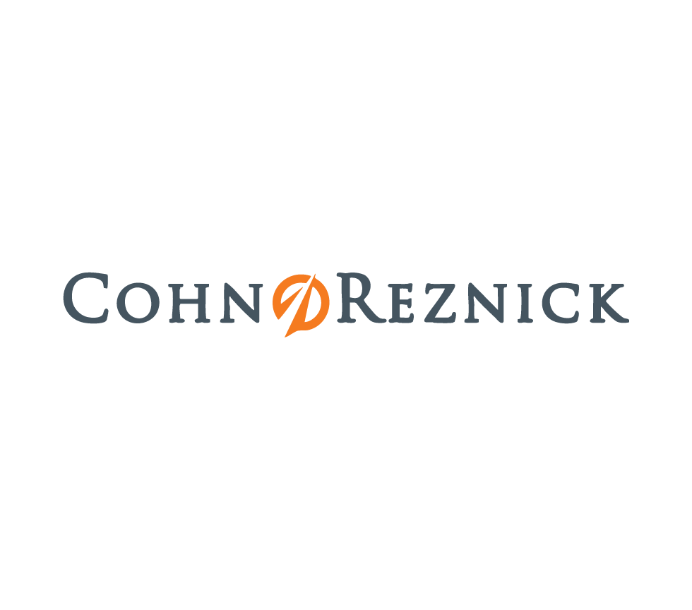 Logo with woods, a lightning bolt and the text "Cohn Reznik"