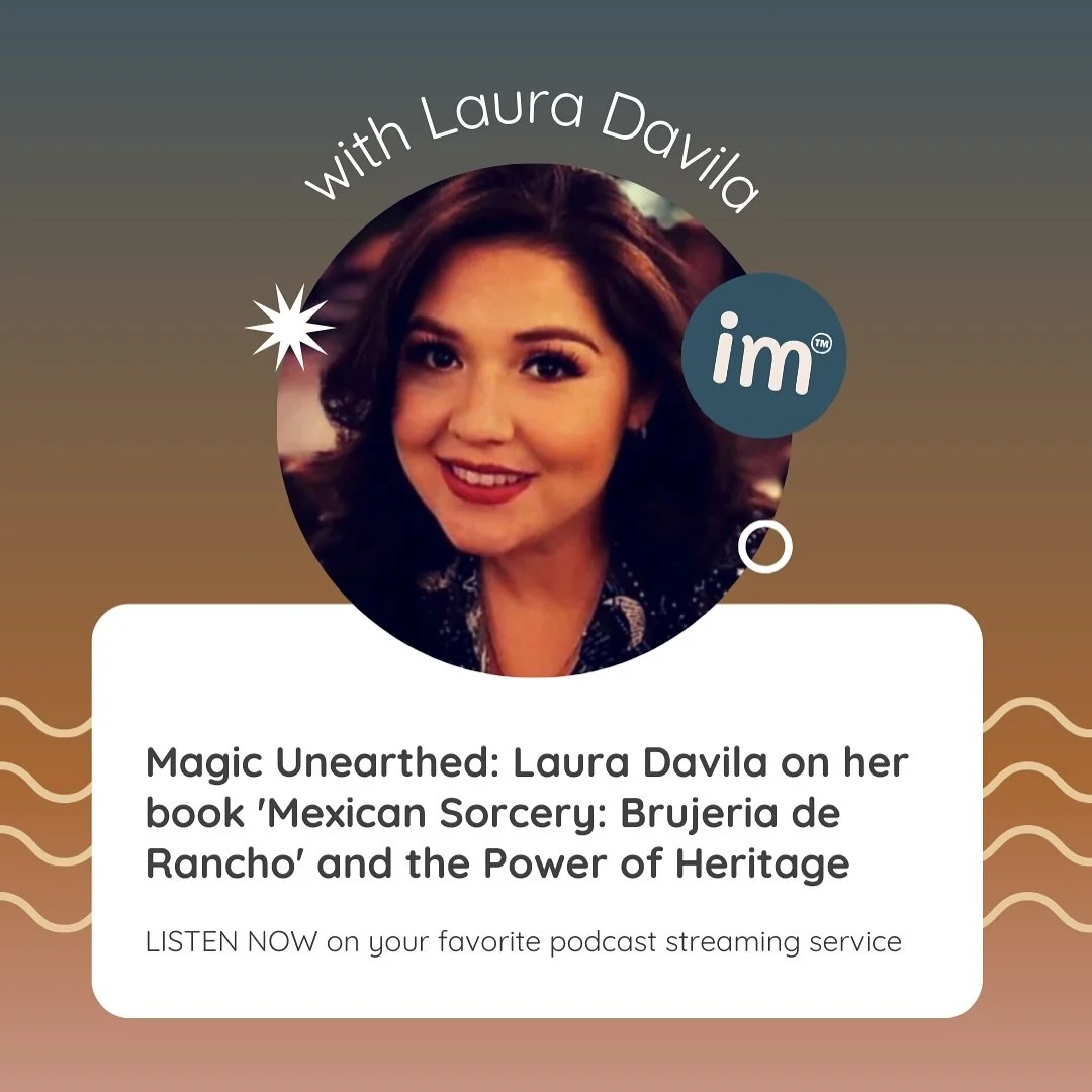 Big gracias to Laura Davila @daphne_la_hechicera for joining me on the podcast! Our conversation was the perfect blend of heart, cultura, and real talk. We dove into her journey, the power of reclaiming our intuition, and her book! 📕 

If you haven&