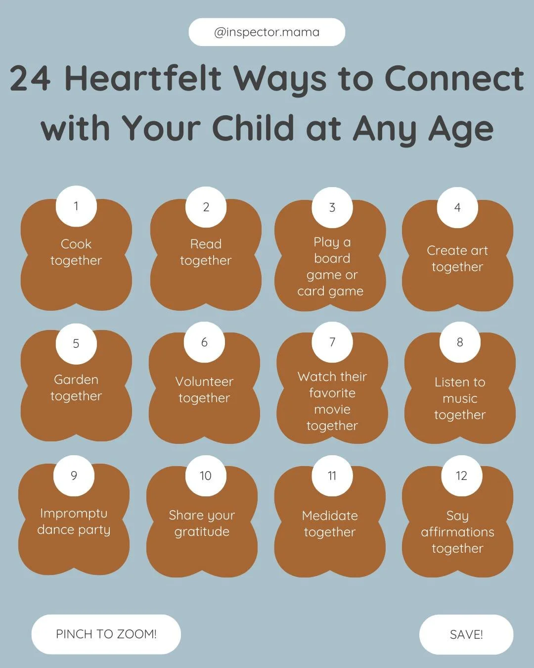 Ummm... yeah, hit that save button. Come back to this, and thank me later.

If you wanna connect with your kids but don&rsquo;t know where to start, try this! From newborn to adult kids, this is timeless. In my casita, we share our gratitudes each da