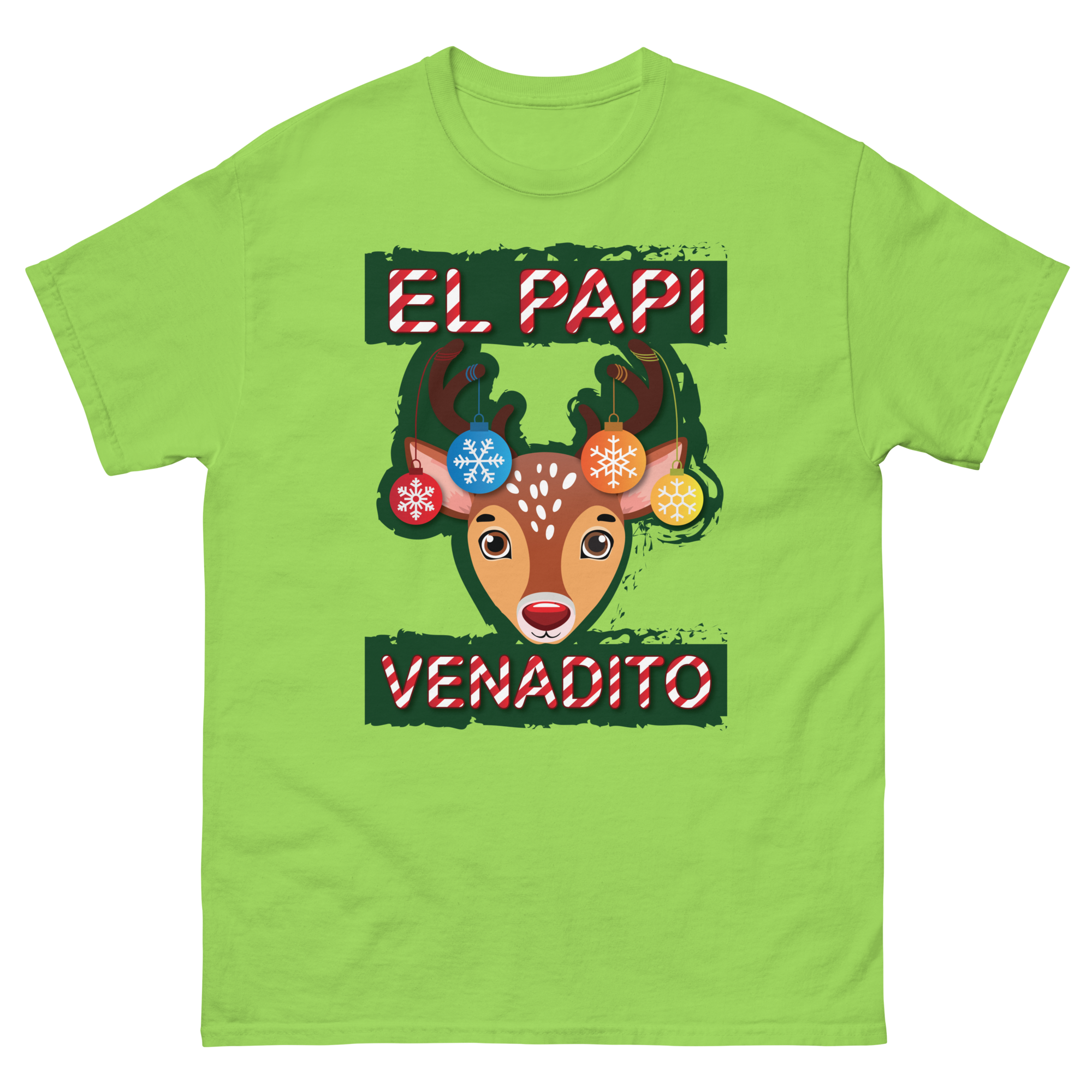 unisex-classic-tee-lime-front-691e1b6ed65fd.png