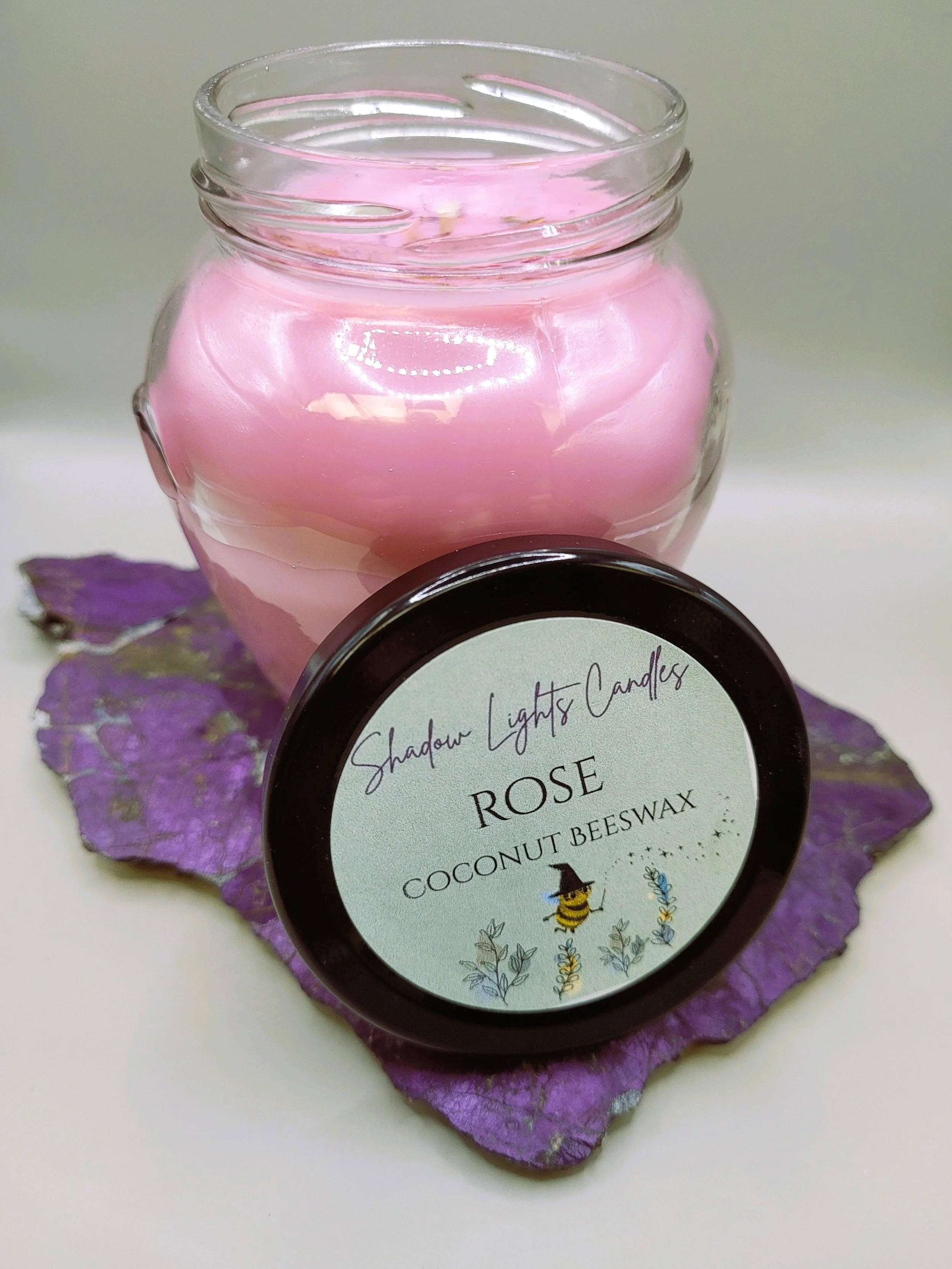 Rose Petal Candle