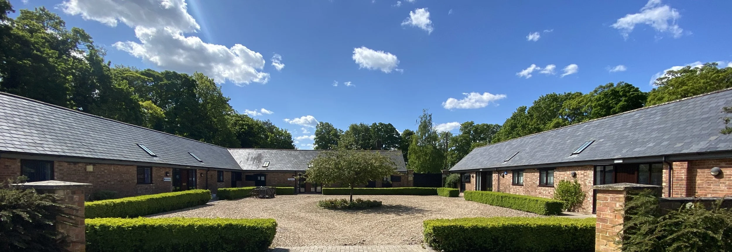 Alex Bibby Photography's studio. A converted stables in the glorious Cambridge countryside