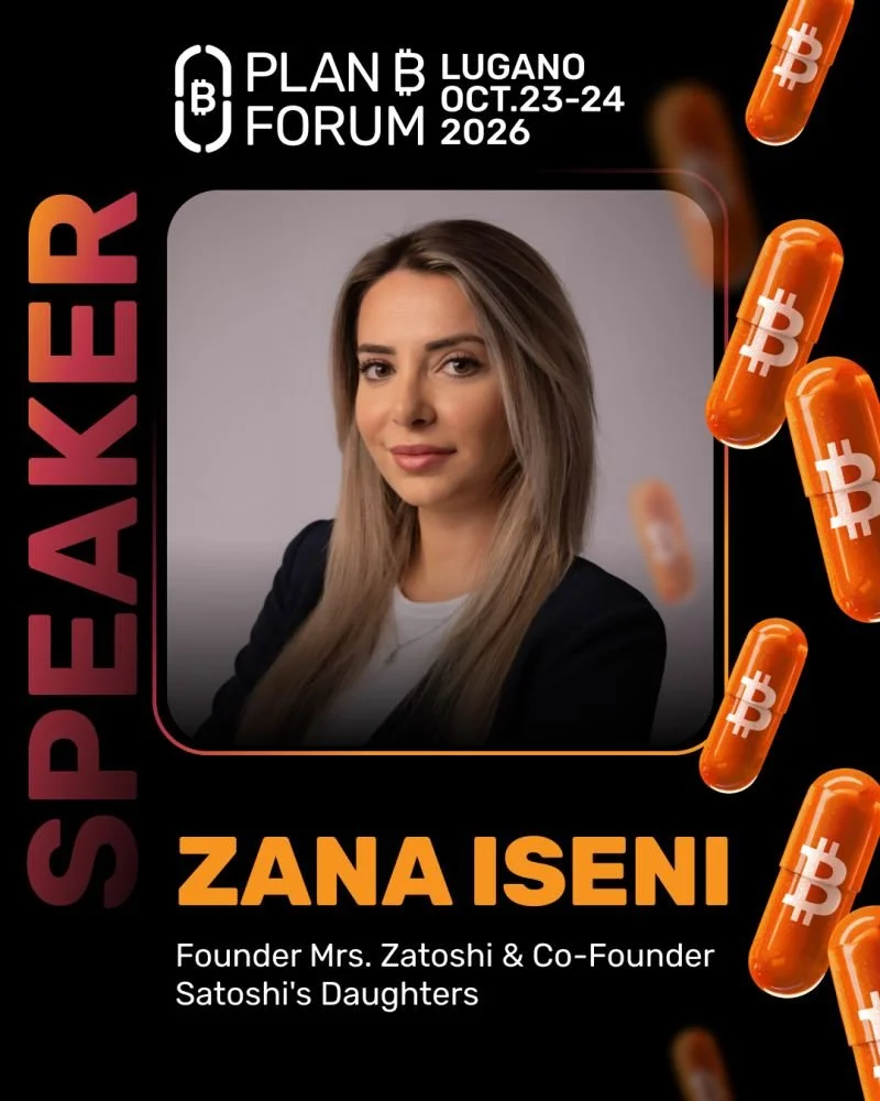 Mrs.Zatoshi @ Plan ₿ Forum Lugano 2026