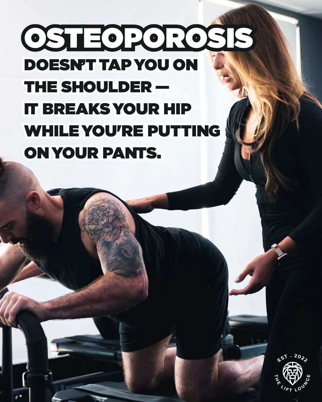 Picture your bones like hollow coral &mdash; brittle, fragile, ready to crack.
That&rsquo;s osteoporosis.
It won&rsquo;t introduce itself with a handshake.
It shows up when you're doing something as simple as getting dressed... and your hip shatters 