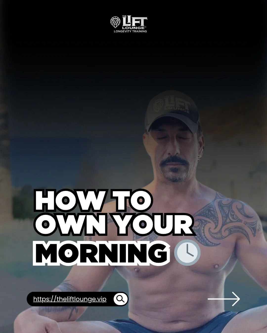 Want to own your mornings like a boss? Here&rsquo;s exactly how I do it &mdash; step by step. 

💥 Build stillness, stack habits, and watch how life&rsquo;s chaos gets easier to crush. 

#MorningRoutine #Longevity #StrengthTraining #HealthClub #Perso