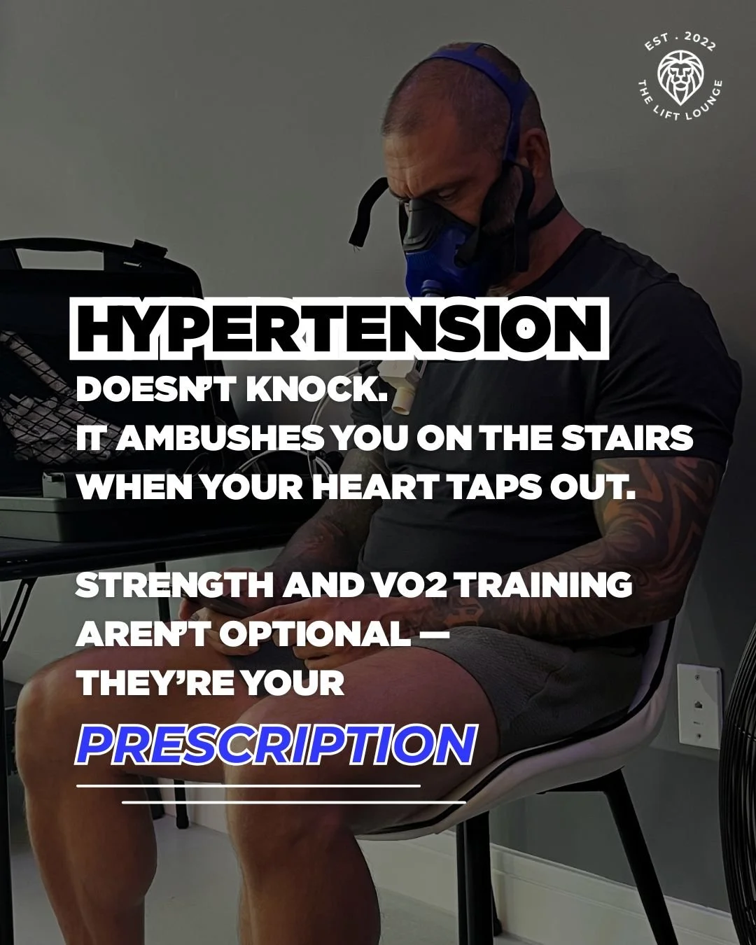 Imagine lying in a hospital bed &mdash;
tubes in your arms, machines beeping &mdash;
because your heart couldn&rsquo;t handle a flight of stairs.

That&rsquo;s hypertension.
It doesn&rsquo;t come with a warning.

It comes when you ignore the power of