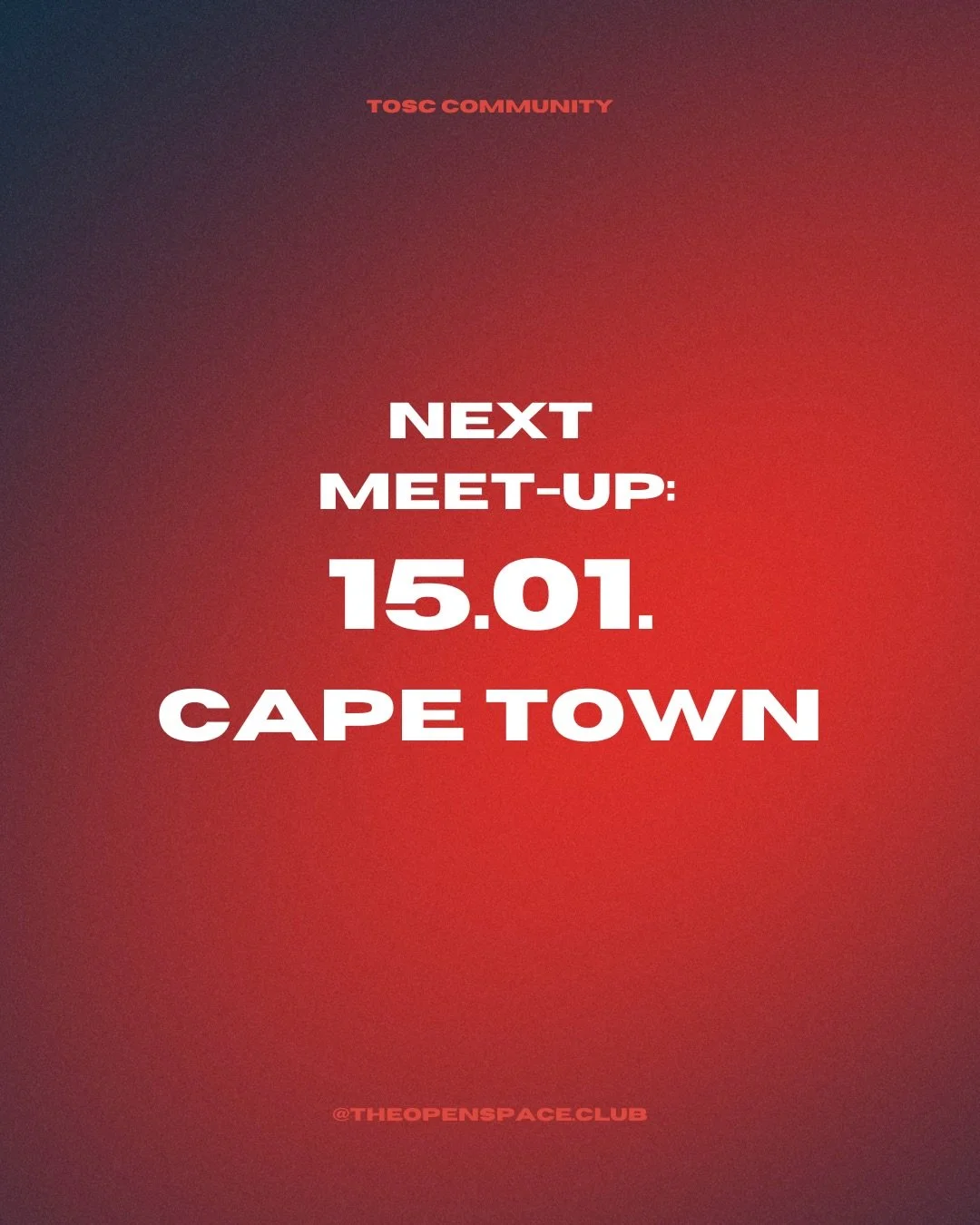 Hello Cape Town &mdash; we&rsquo;re finally back. 🚀
The Open Space Club &ndash; Season 2 is officially starting now.

Last season was wild in the most beautiful way:
cold ocean dips at sunrise, museum wanderings, hikes, brunch tables full of creativ