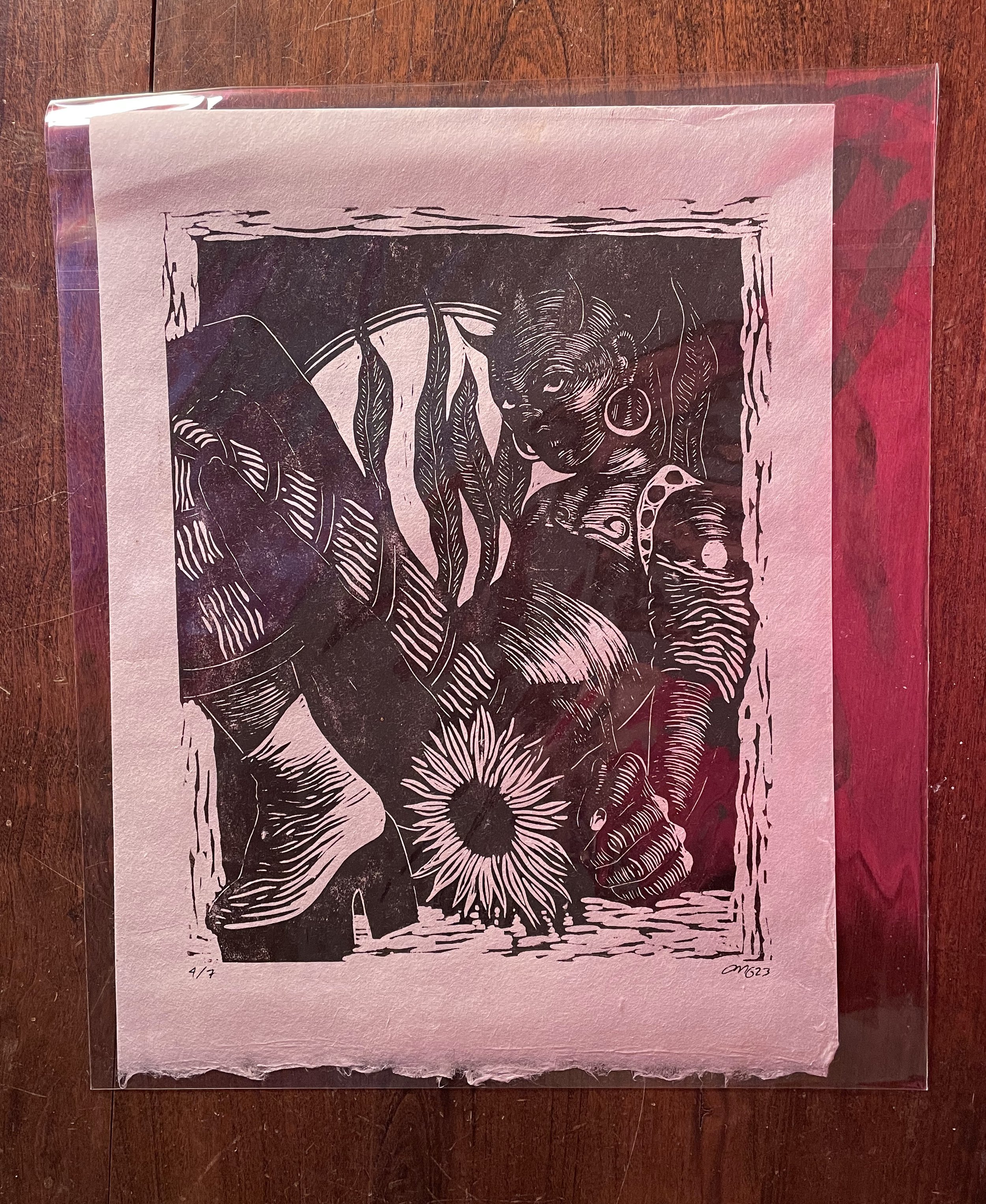 (Hand-printed) Daisy Demon