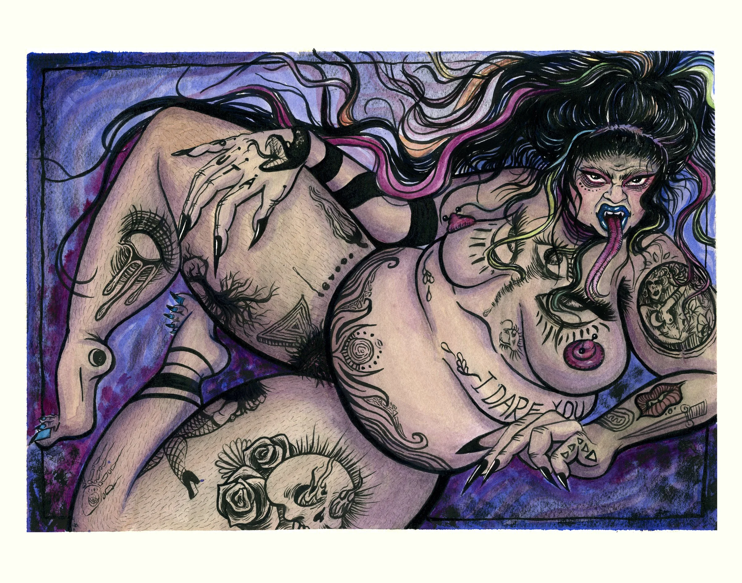 Watercolor & ink (2021)