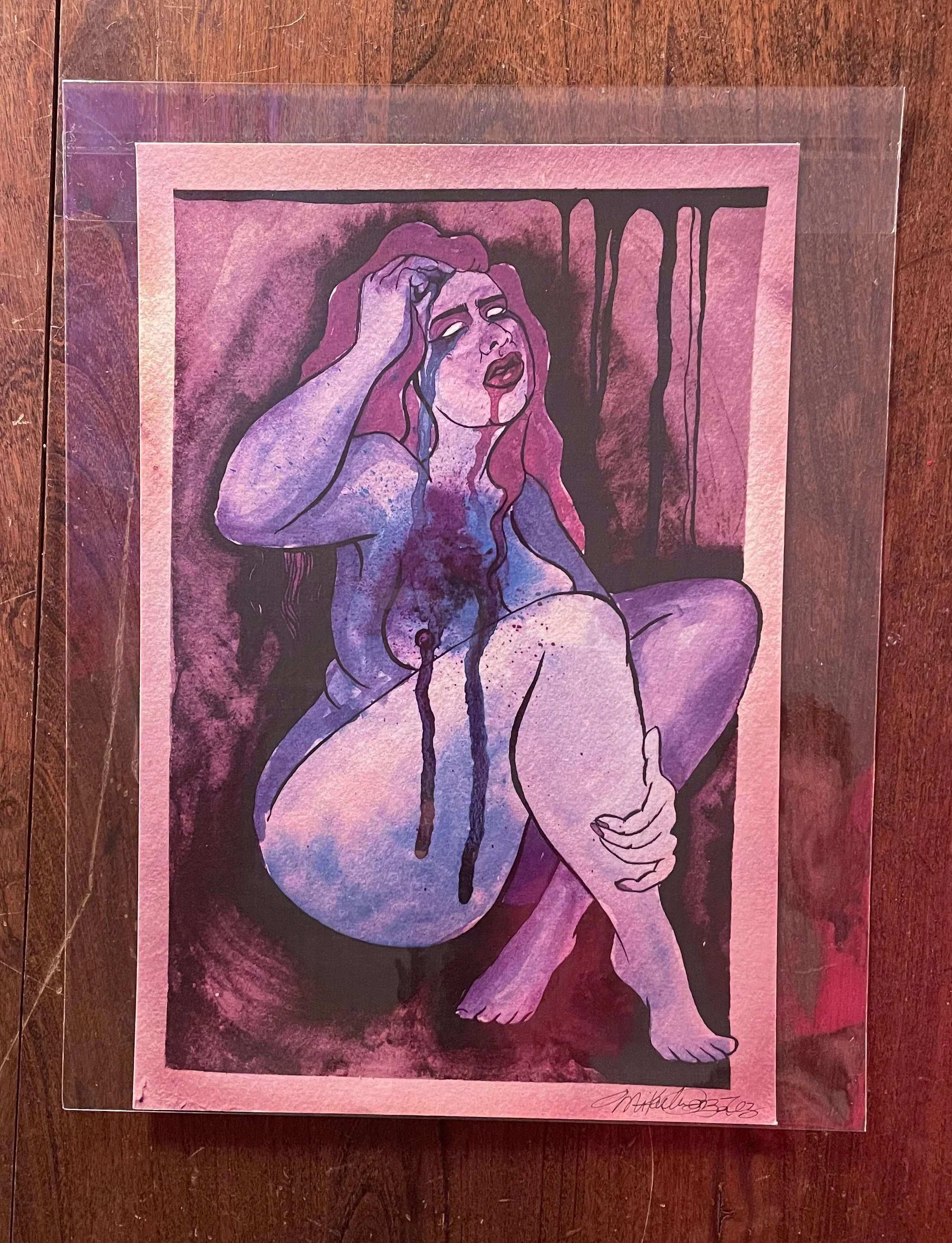 Sorrowful Print