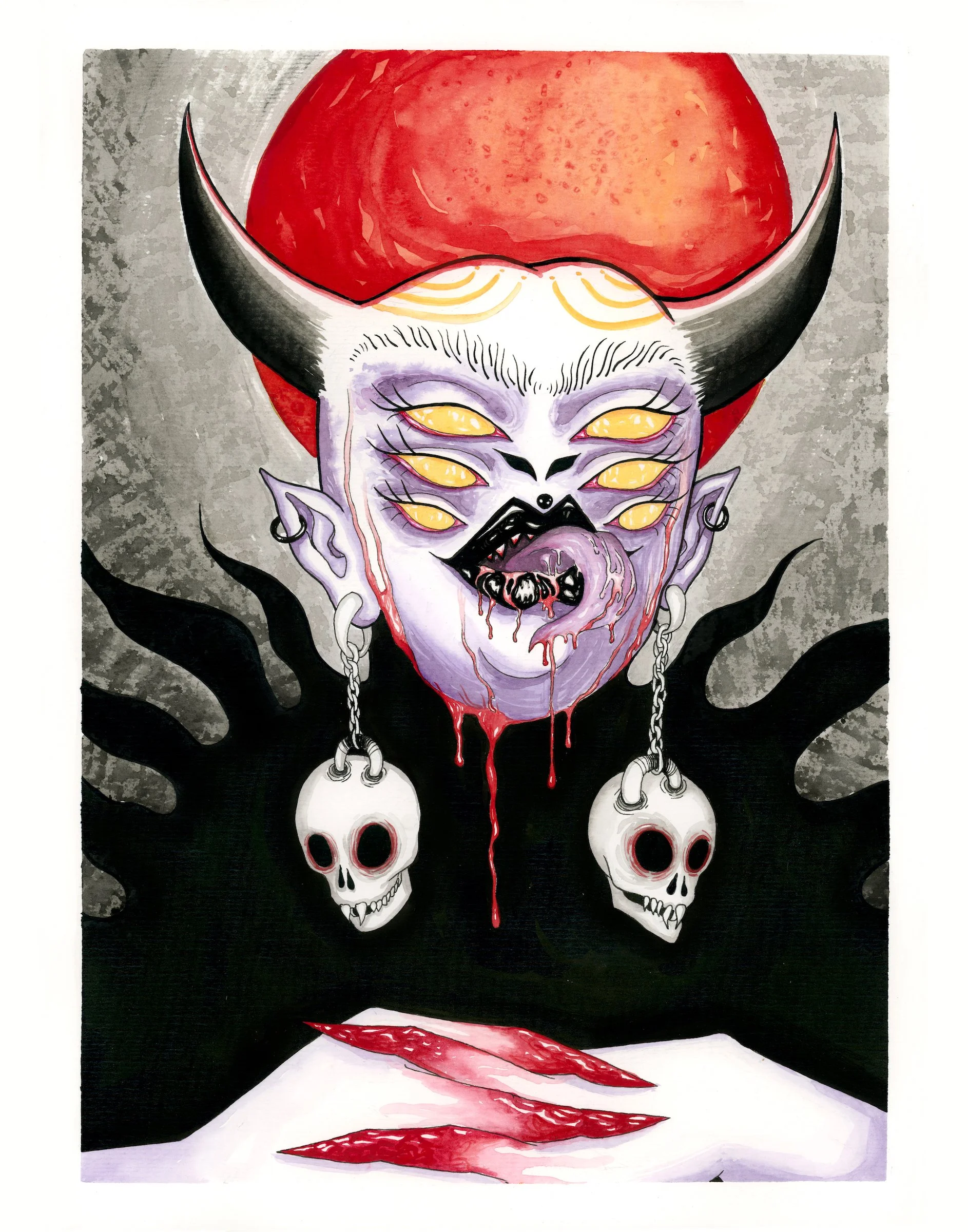 Watercolor & ink (2021)