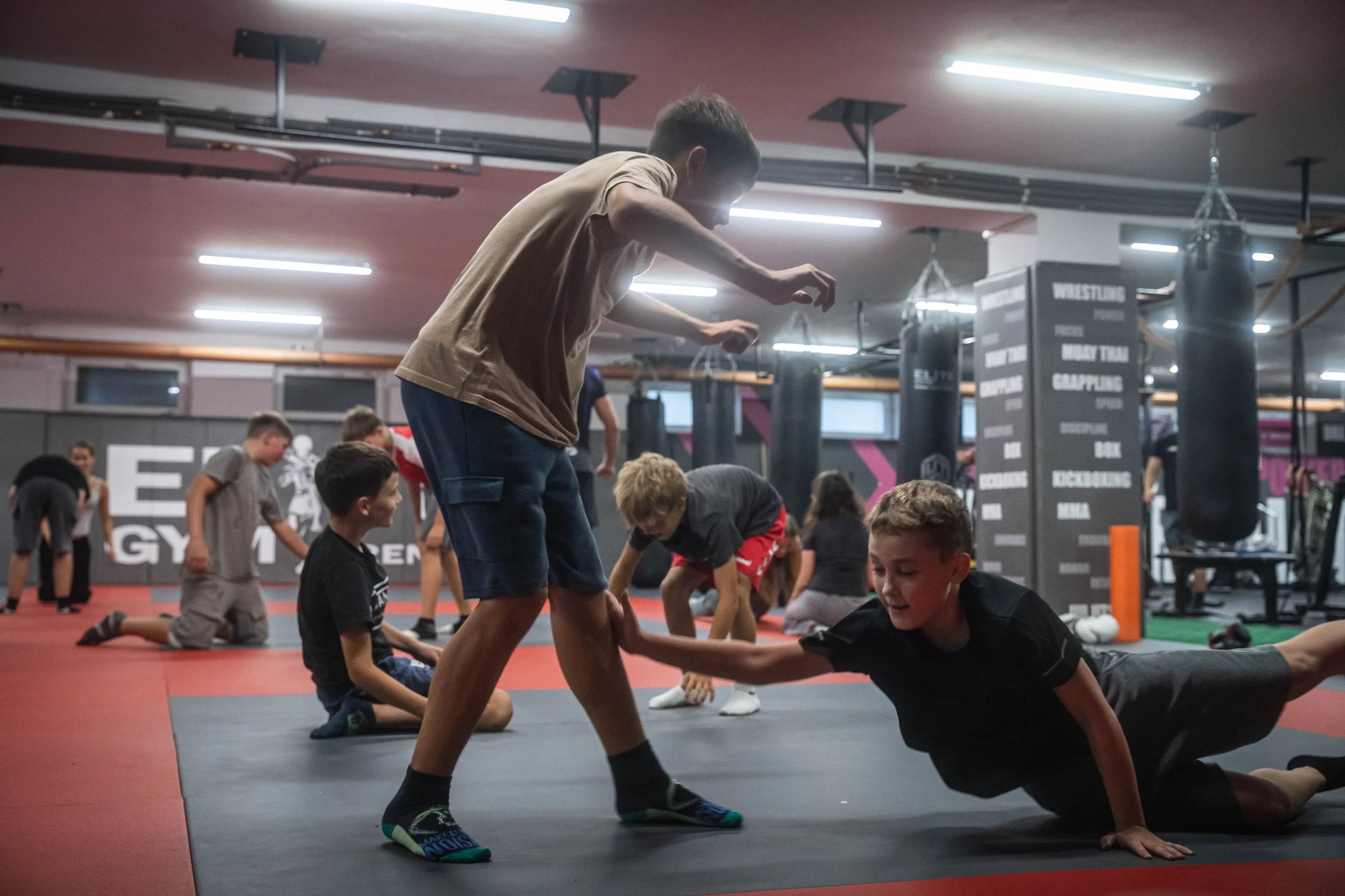 Thai box juniors