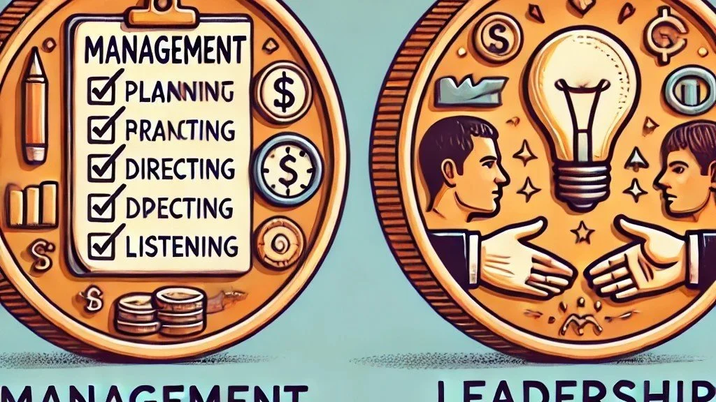 Chapter 4 - Management and Leadership a coin flip.