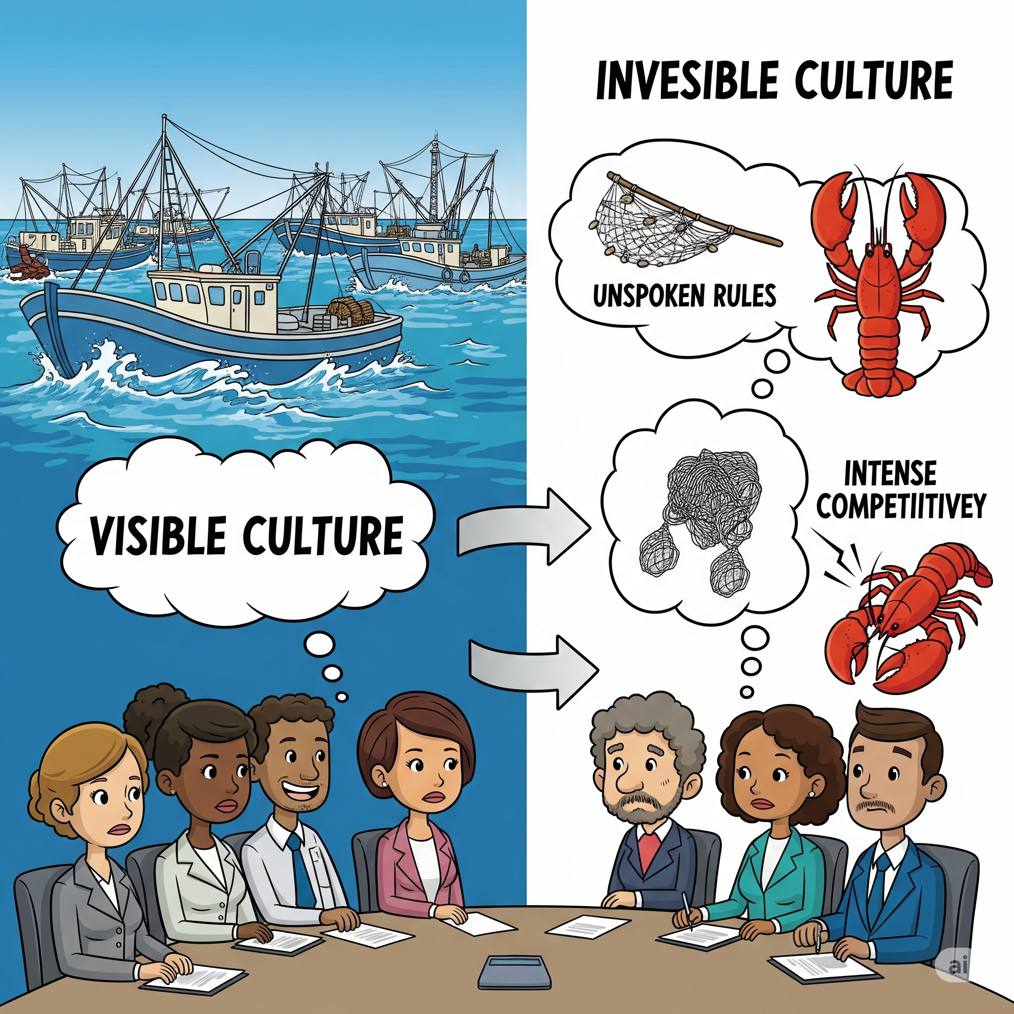 Corporate Culture: Visibility and Invisibility