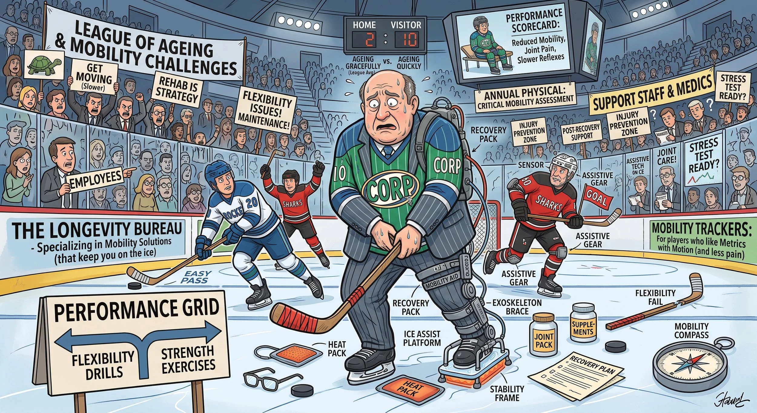 Hitting the Ice.
